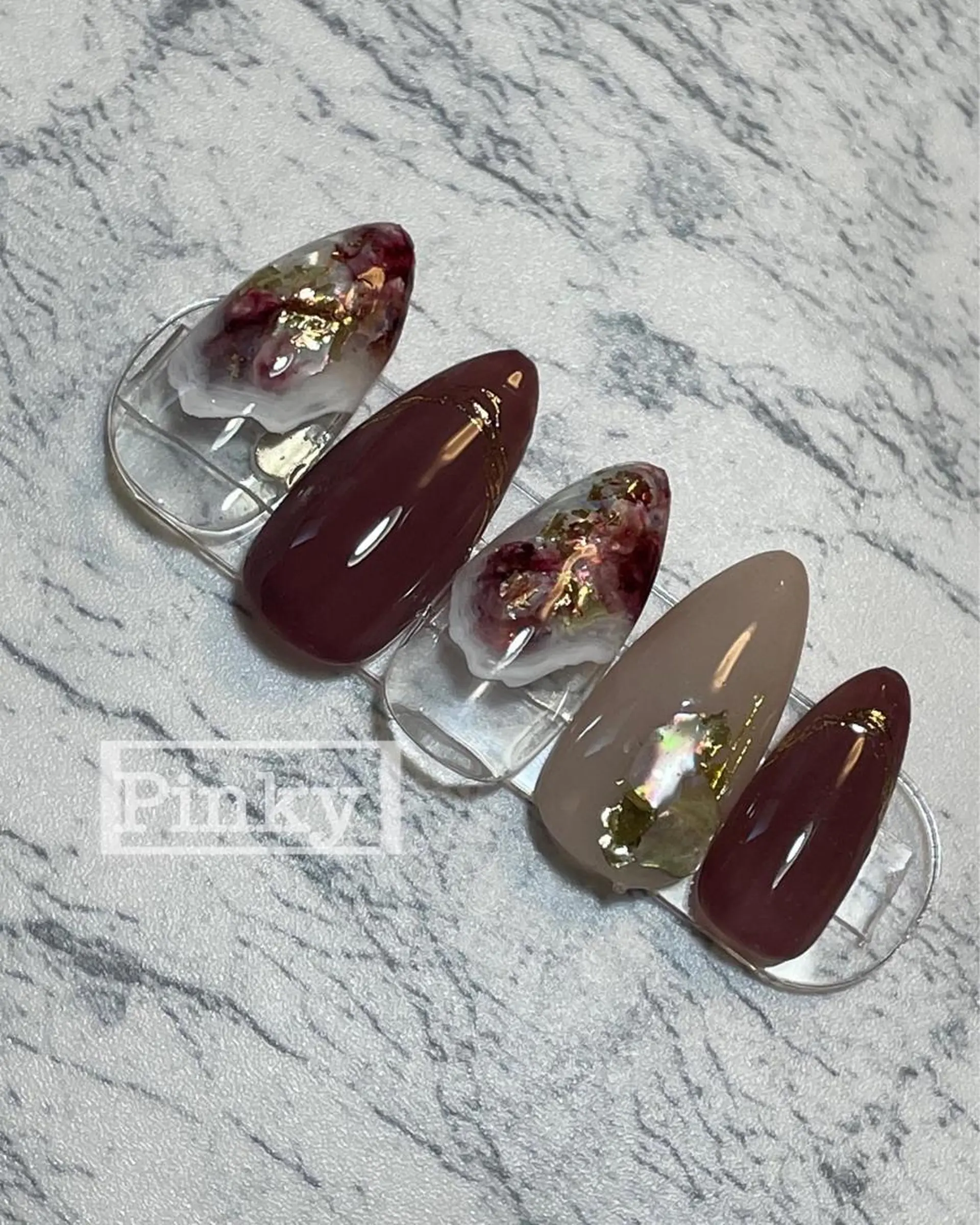 ロング 高野 祐紀のネイルデザイン