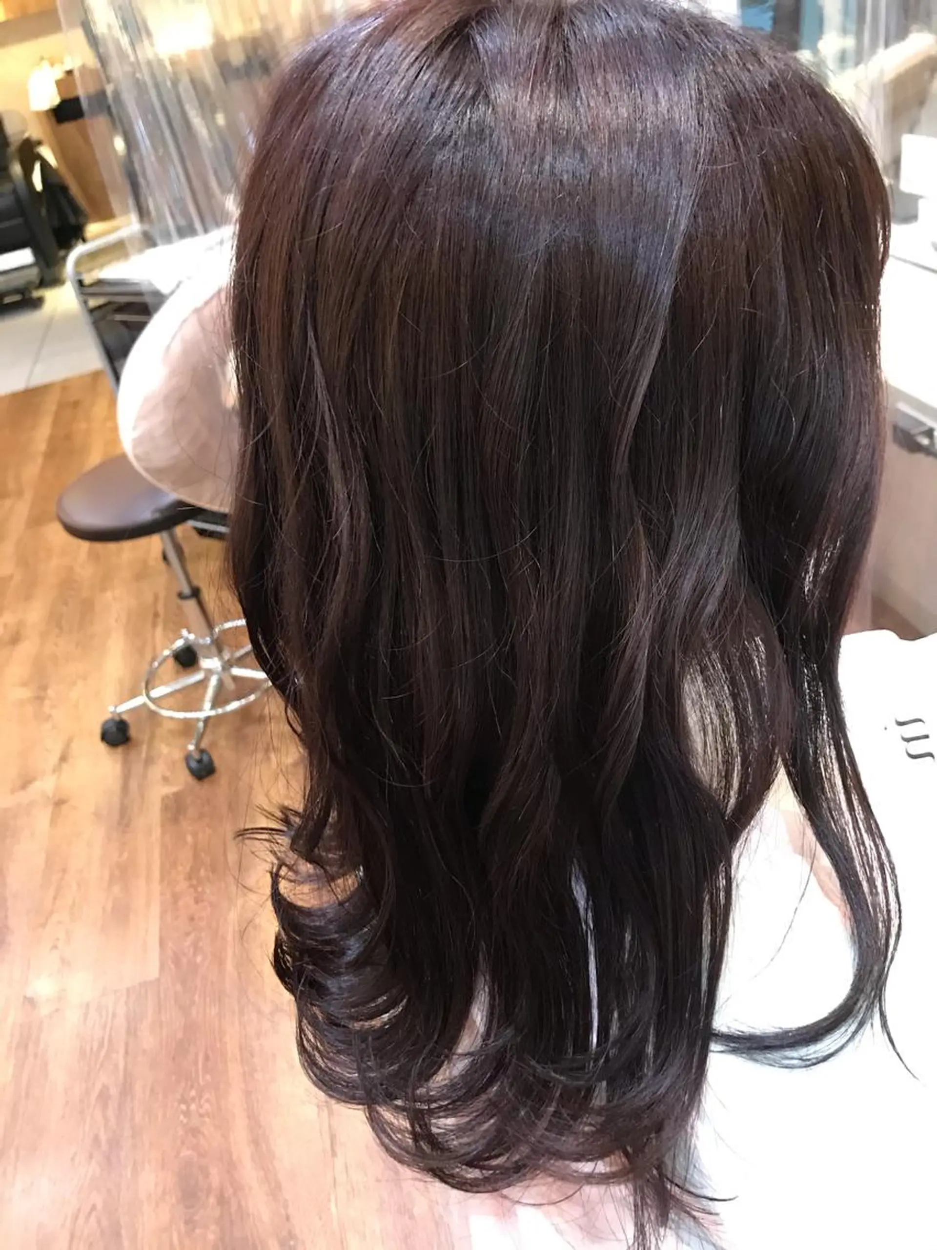 ロング カラー ヘアアレンジ 三條場 彩夏のヘアスタイル