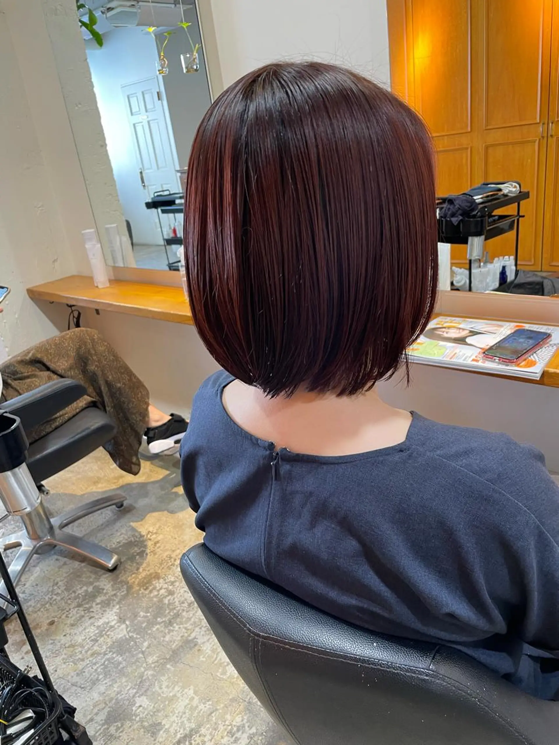 ショート カラー カット ヘアカラー トリートメント MIOベージュカラー 柔らかいカラーのヘアスタイル