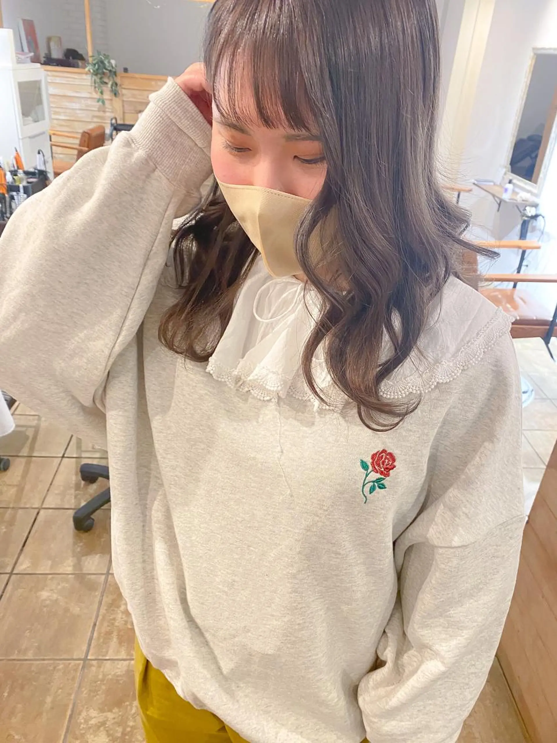 ミディアム カラー ブリーチ特化🌺★ あや🌵のヘアスタイル