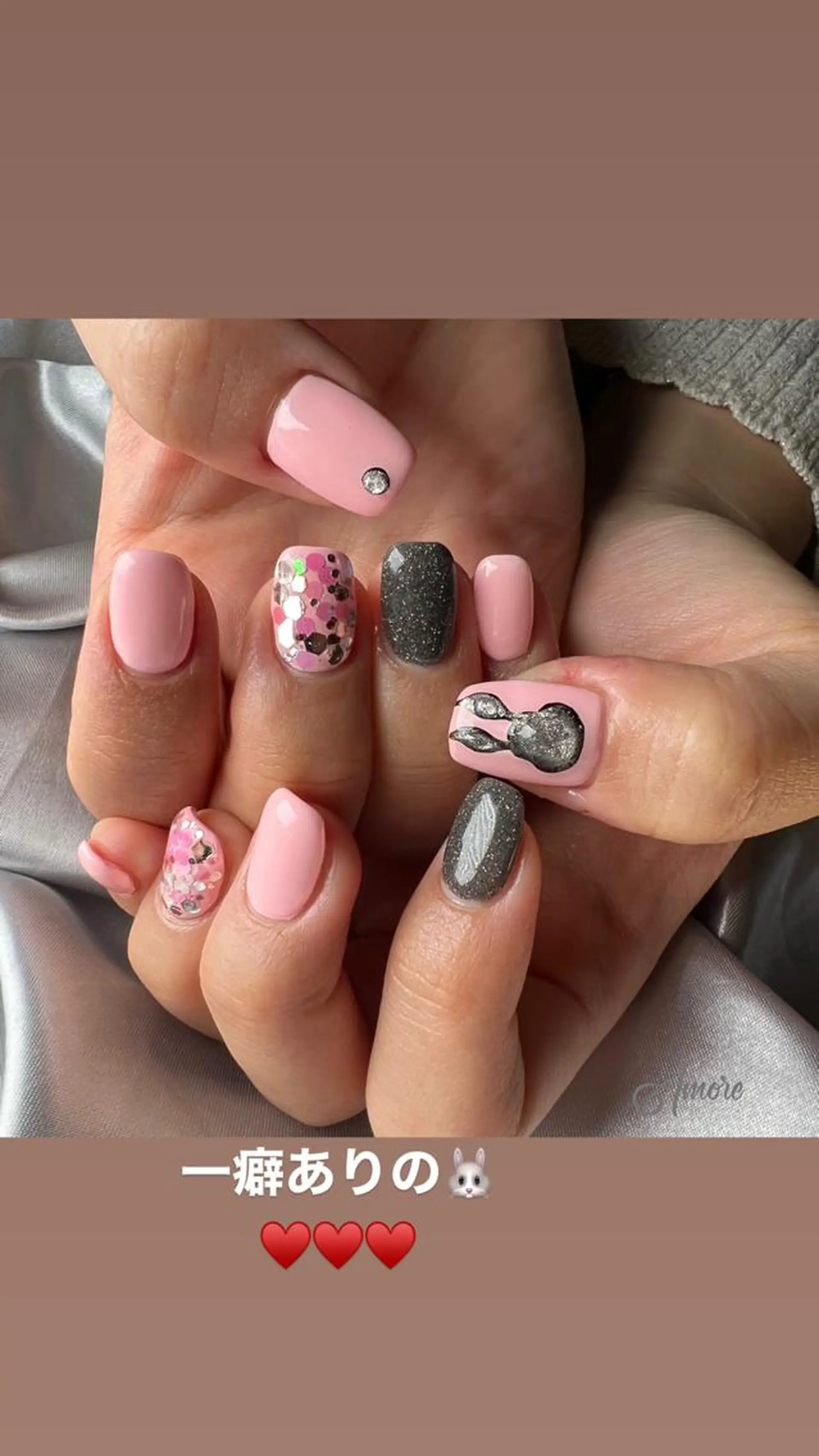 ネイル ジェルネイル ミラーネイル オフィスネイル パラジェル You kyehwaのネイルデザイン