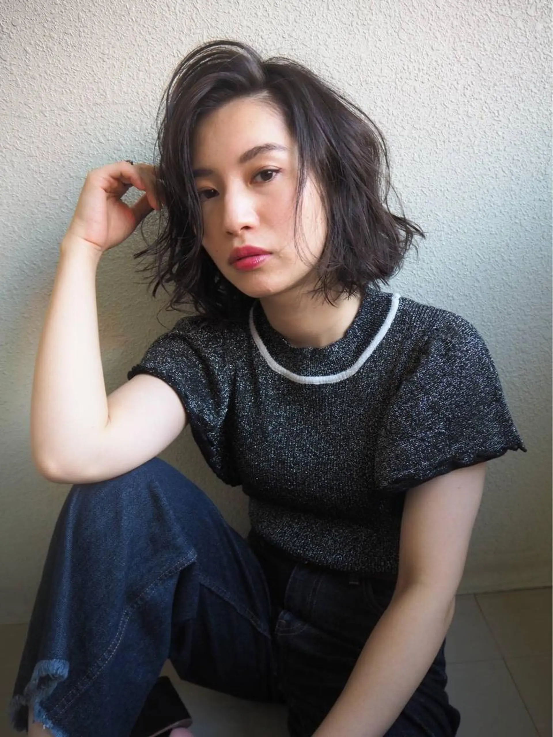 ショート パーマ SHE. hairdesignのヘアスタイル