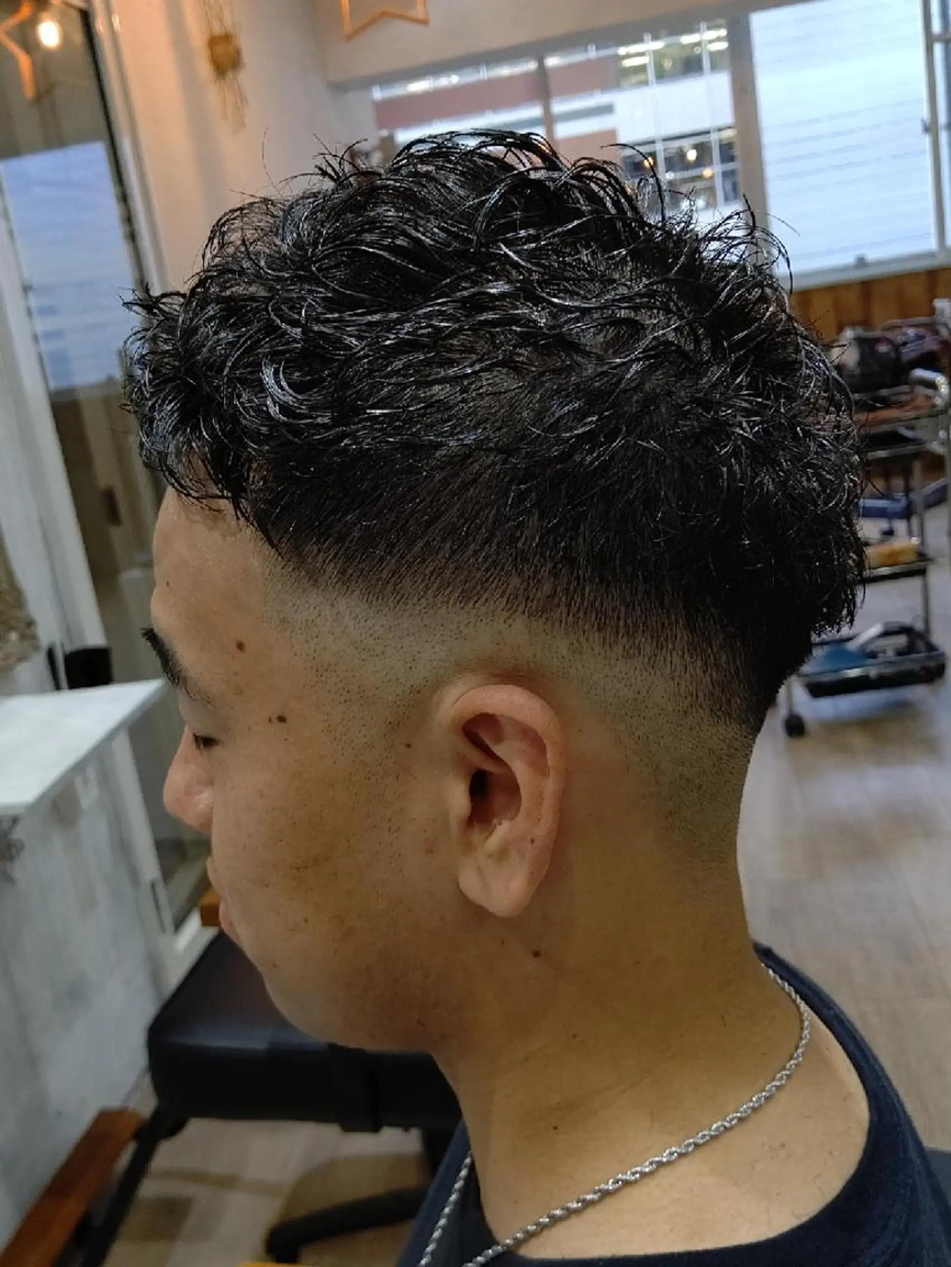 ショート パーマ カット パーマ bathair  所属・bathair 持田侑祐のヘアスタイル