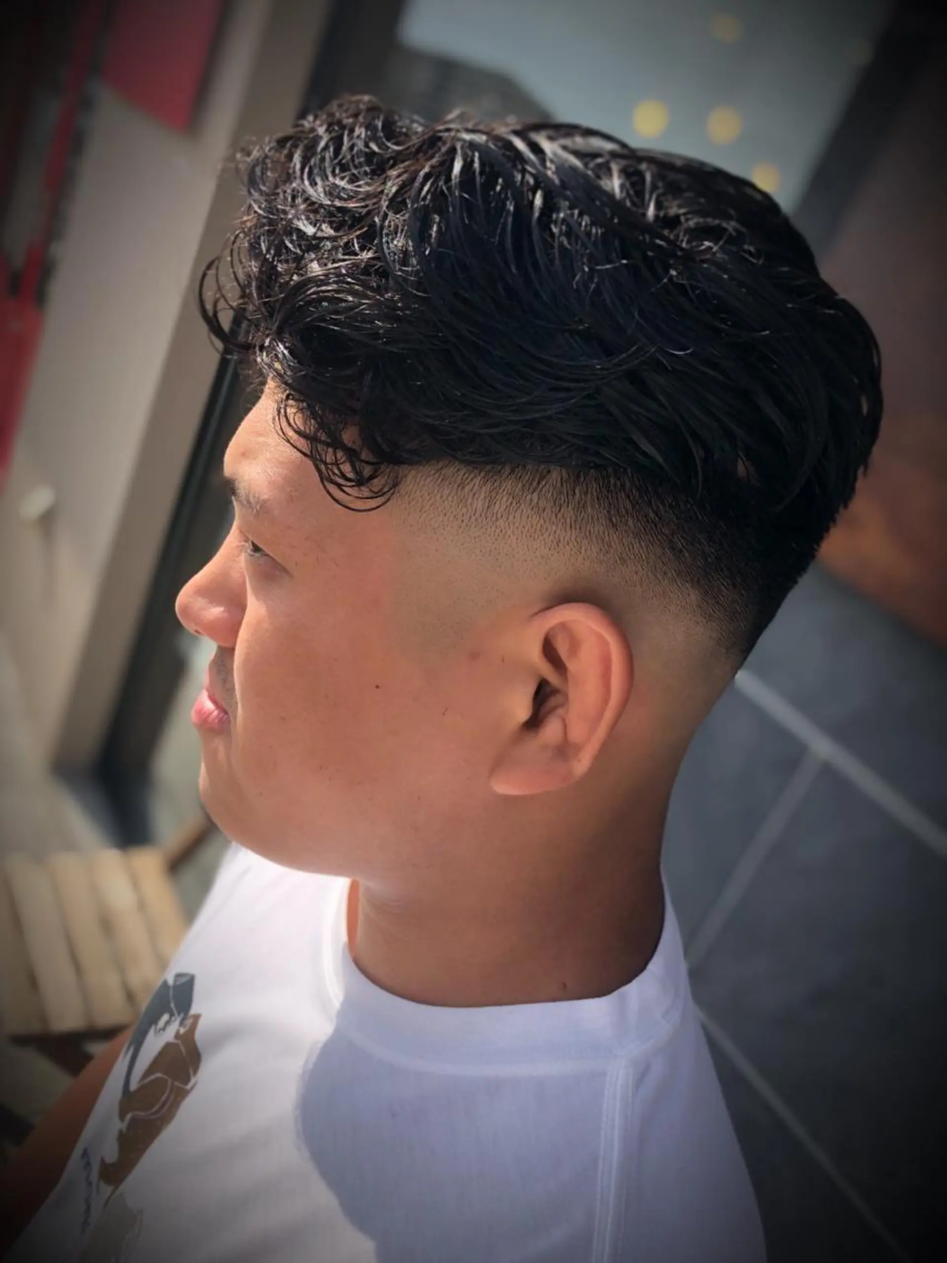 メンズ 刈り上げ カット 守屋 智紀のヘアスタイル