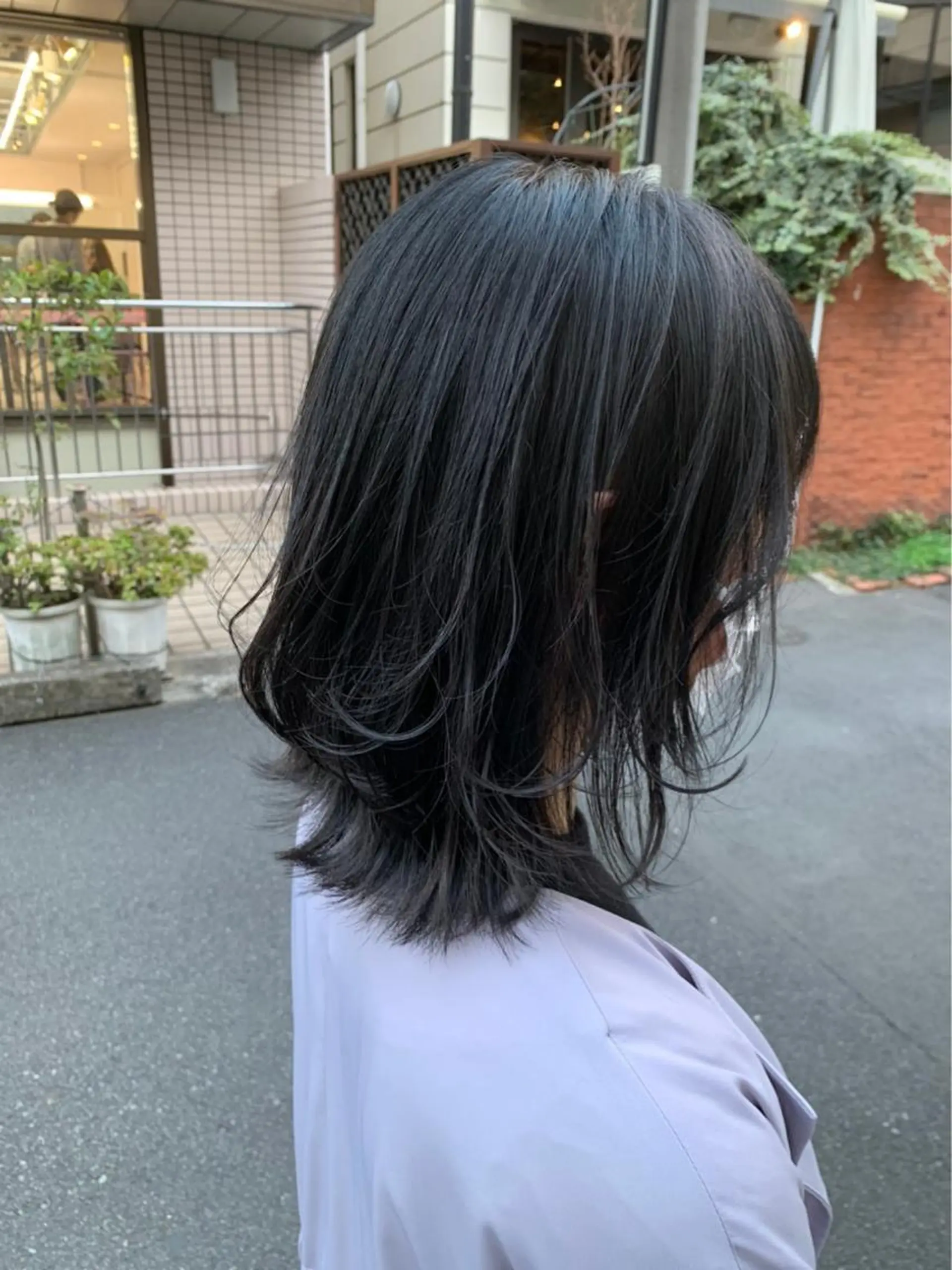 セミロング カラー 韓国系レイヤー特化 hiroのヘアスタイル