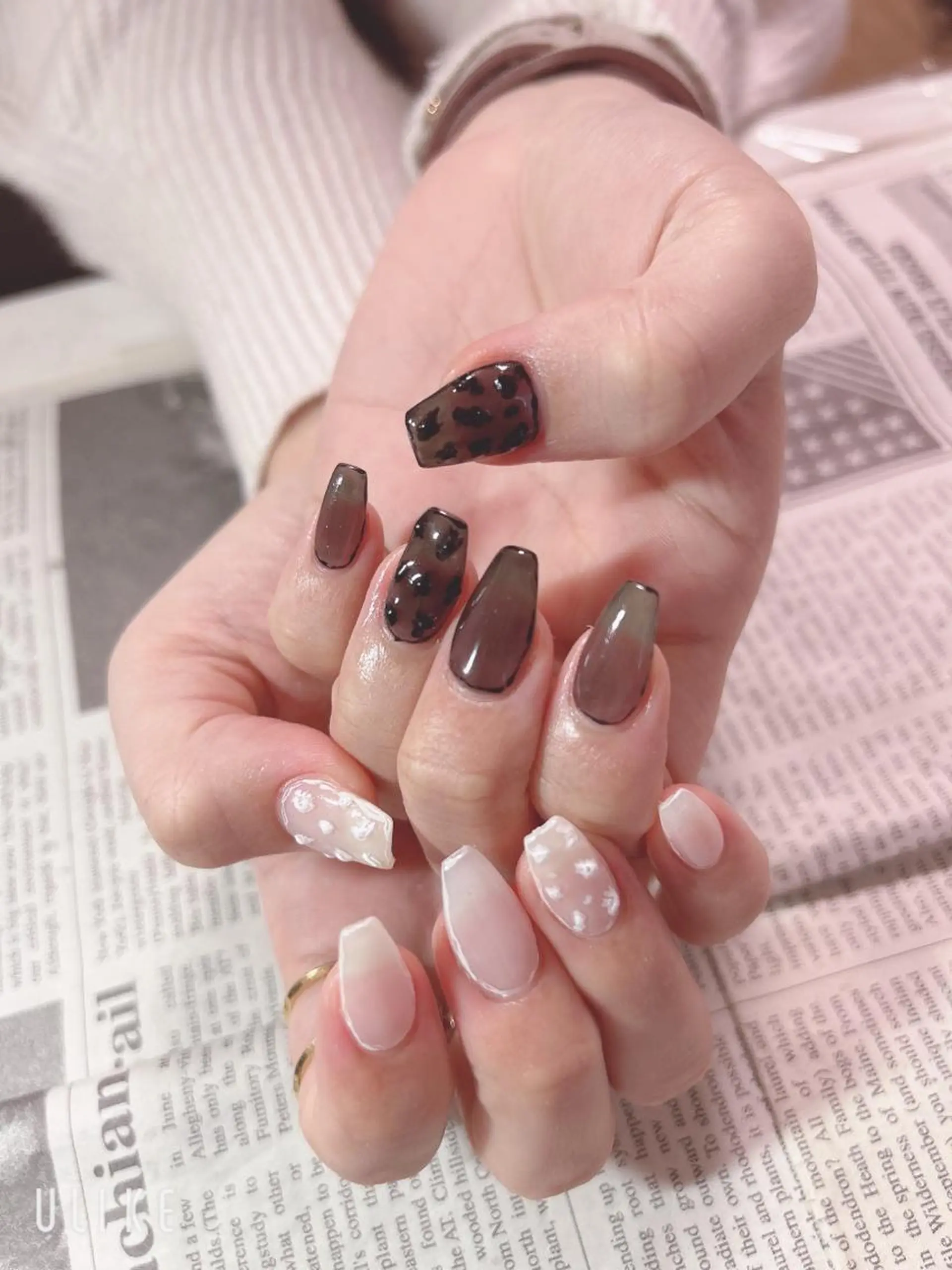 ネイル ハンドネイル ハンドケア 森山 舞のネイルデザイン