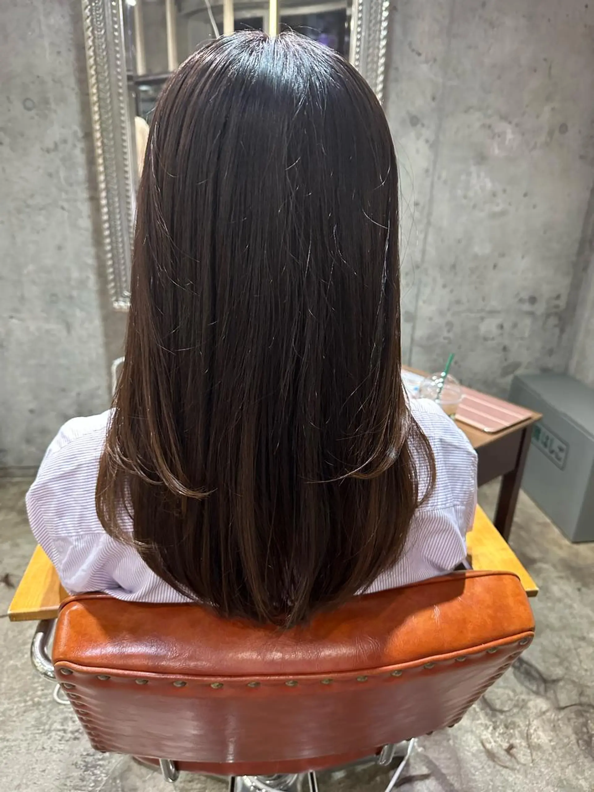 ロング 🔥コテ巻き風 ボブパーマ🔥のヘアスタイル