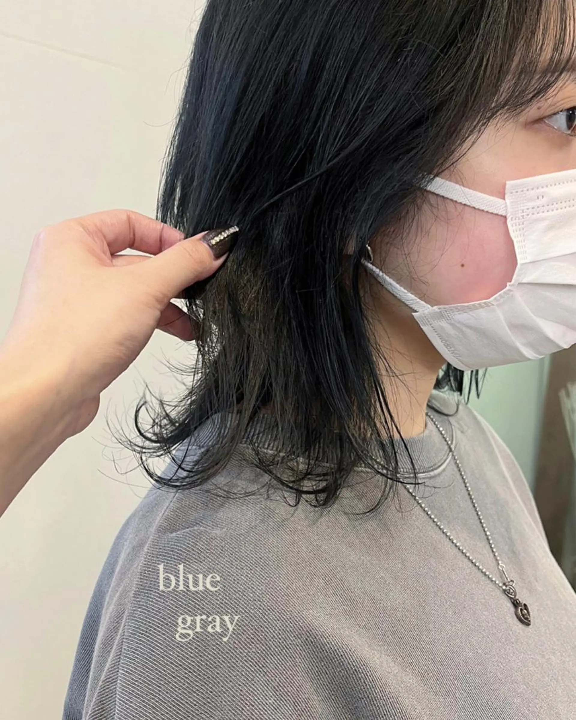 ミディアム カラー mizuho🐈⬛ 艶髪¦ダークトーンのヘアスタイル