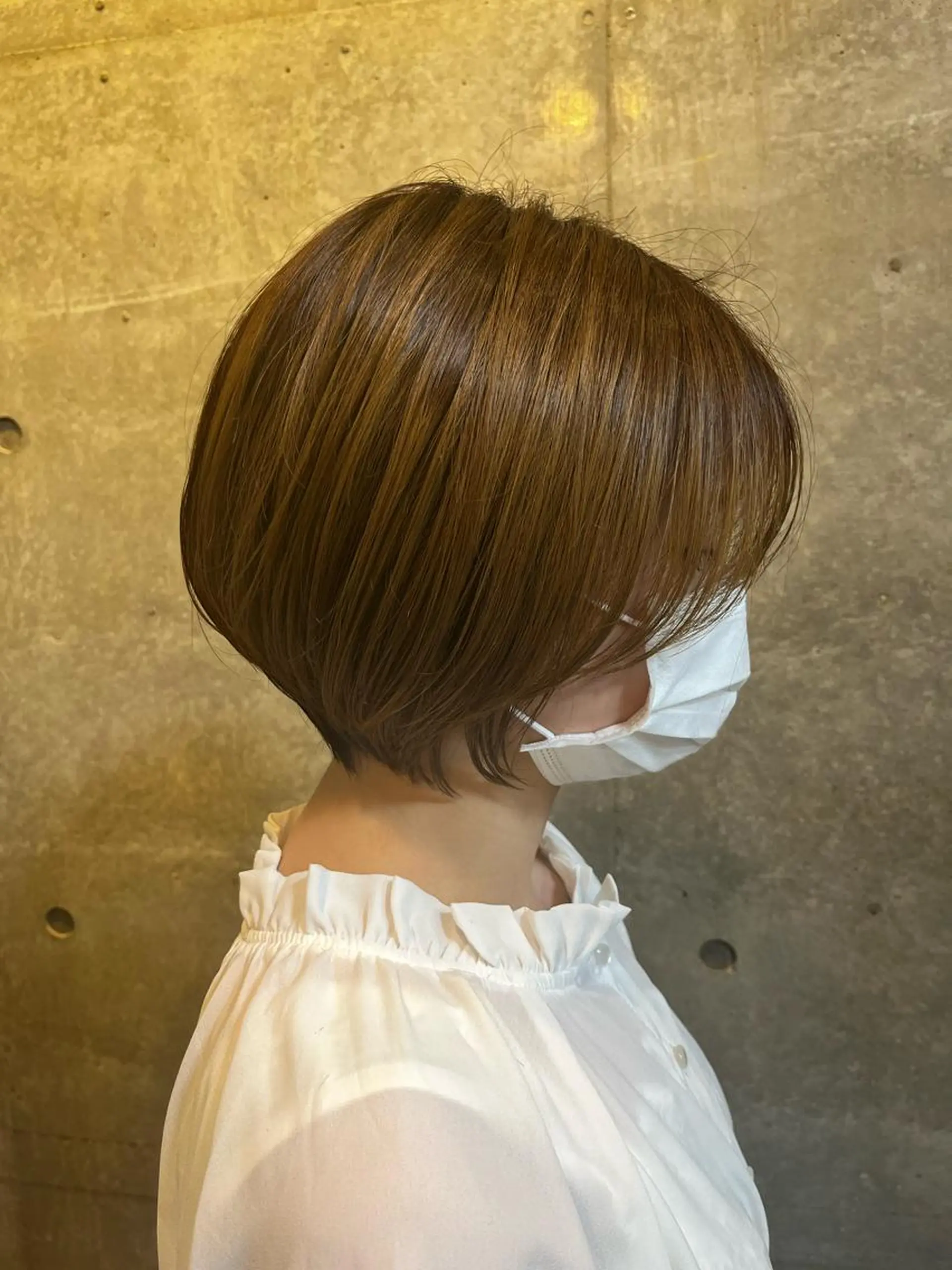 ショート 16日🙆‍♀️ 💐🤍理保のヘアスタイル