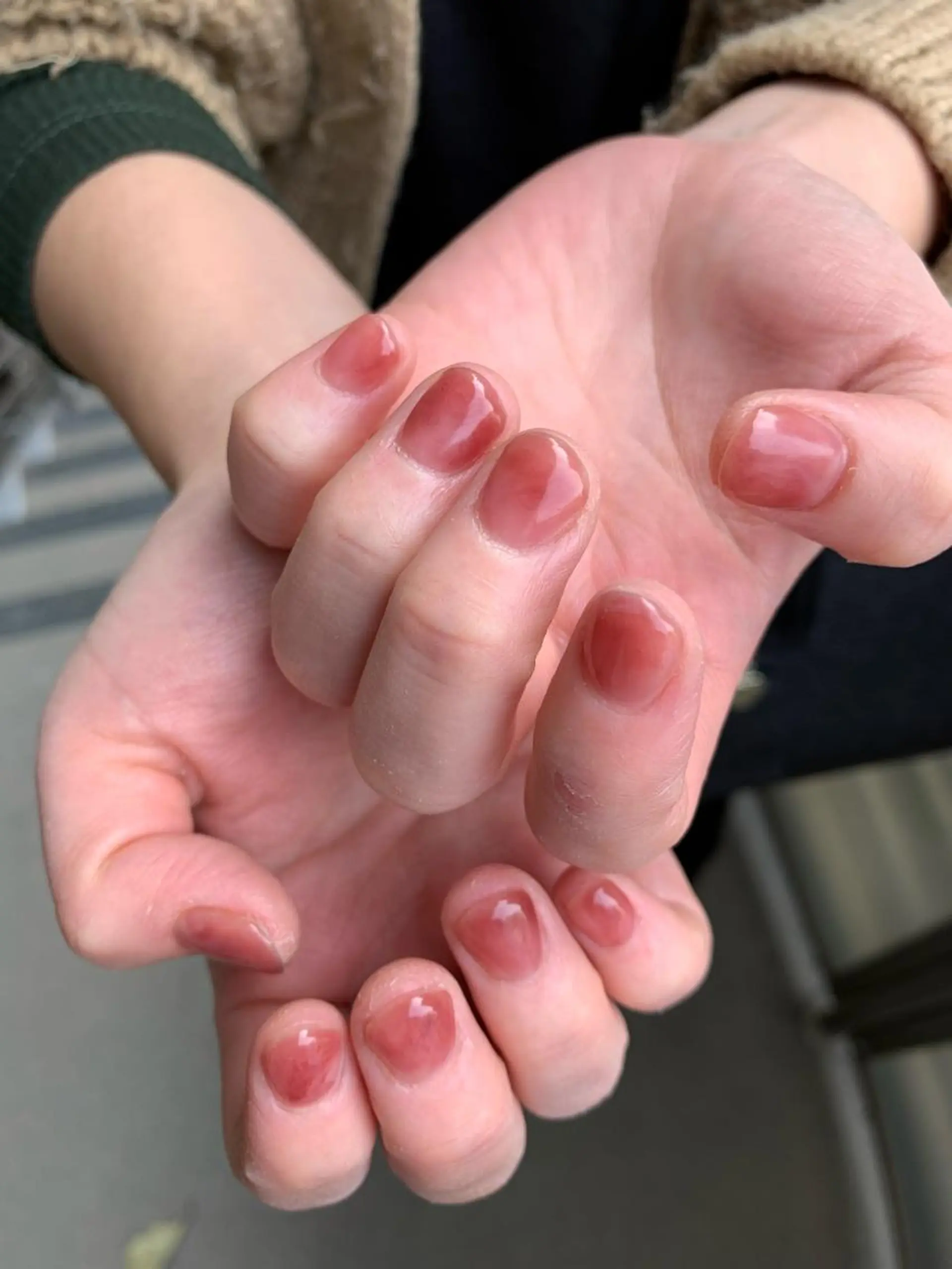 ネイル 持ち込み マキノ ユイのネイルデザイン