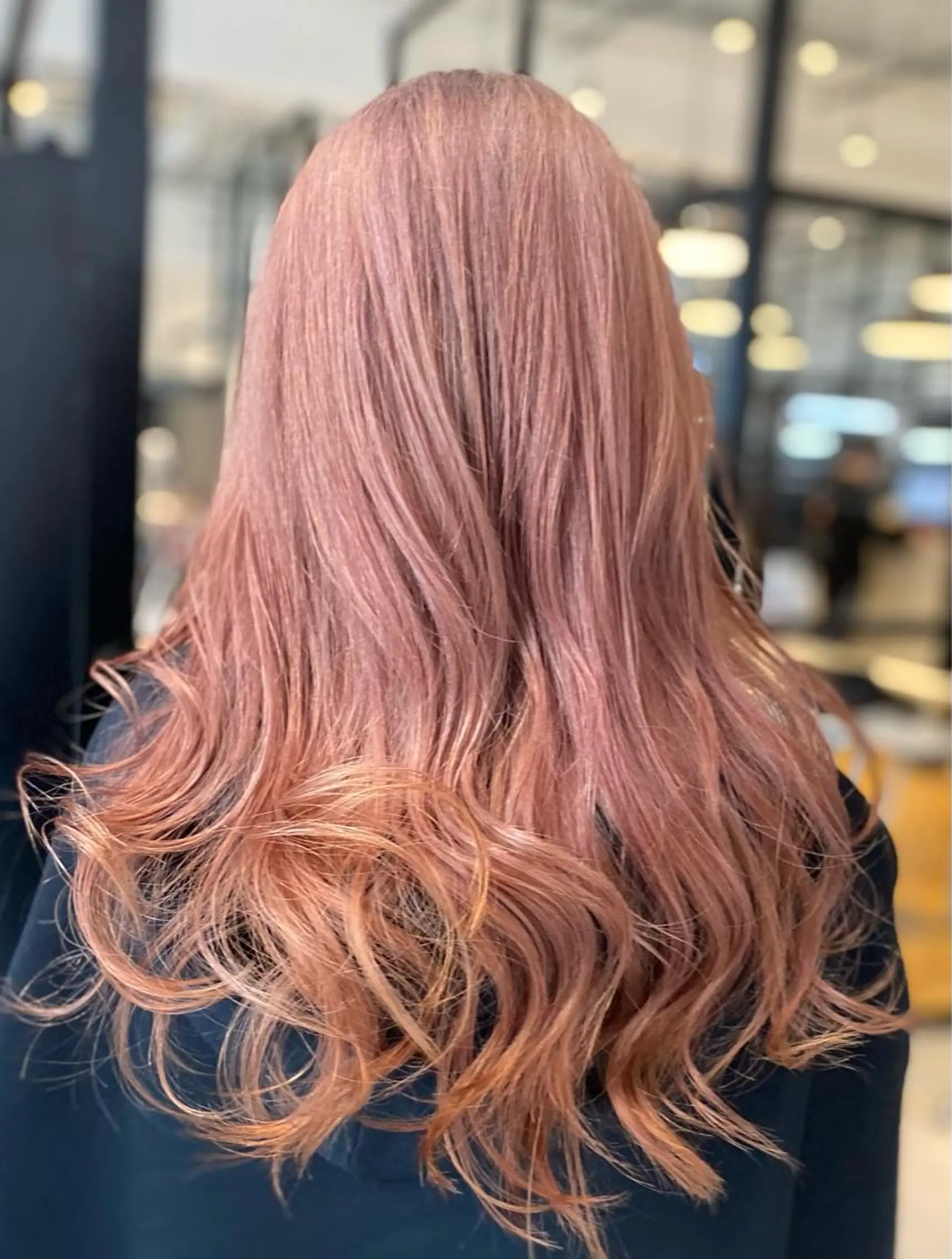 ロング カラー カット ヘアカラー salowin梅田茶屋町suite所属・ハイトーンヘア/ 島崎　タクミのヘアスタイル