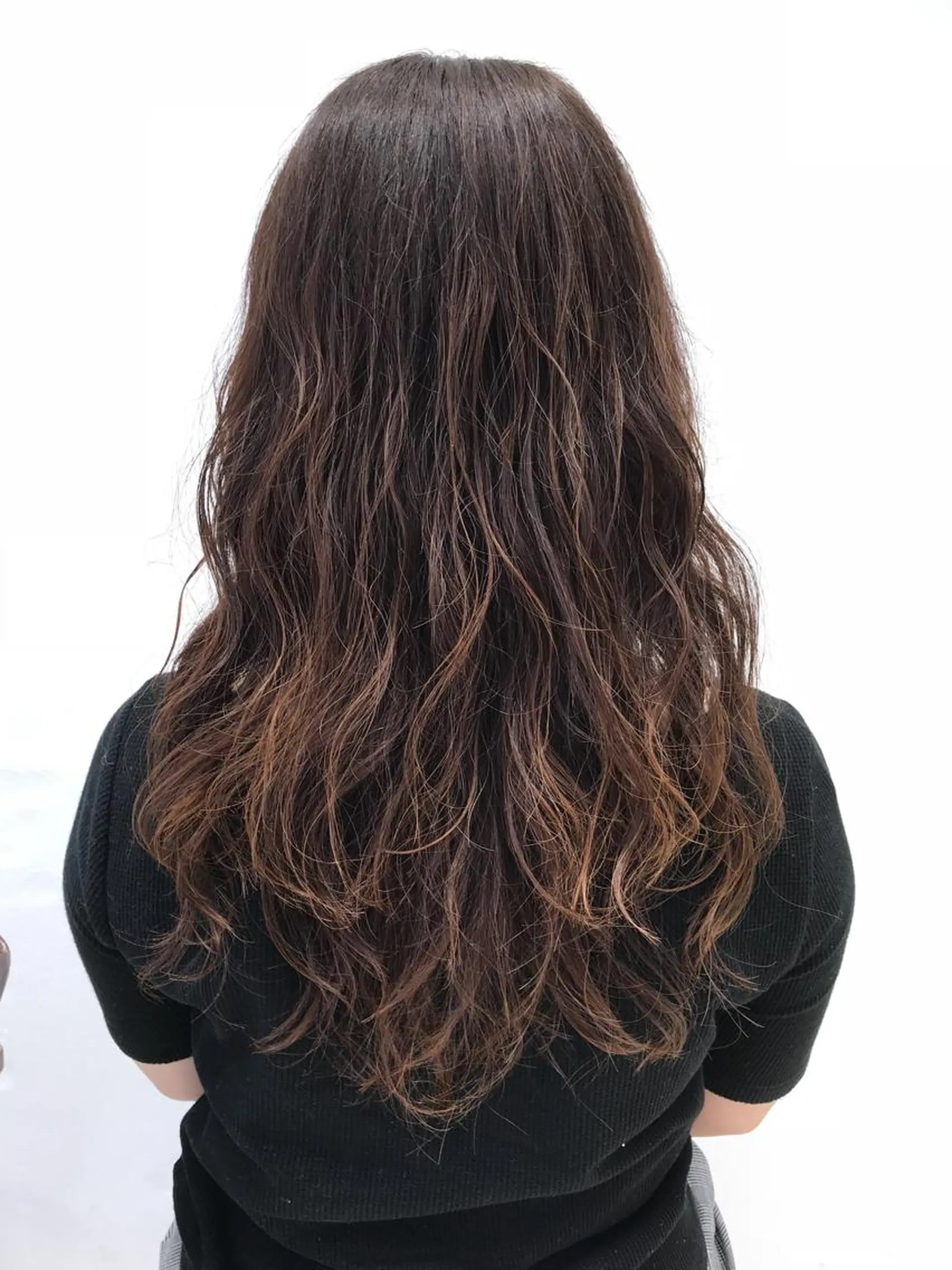 ロング ロング カット パーマ 中野 克也のヘアスタイル