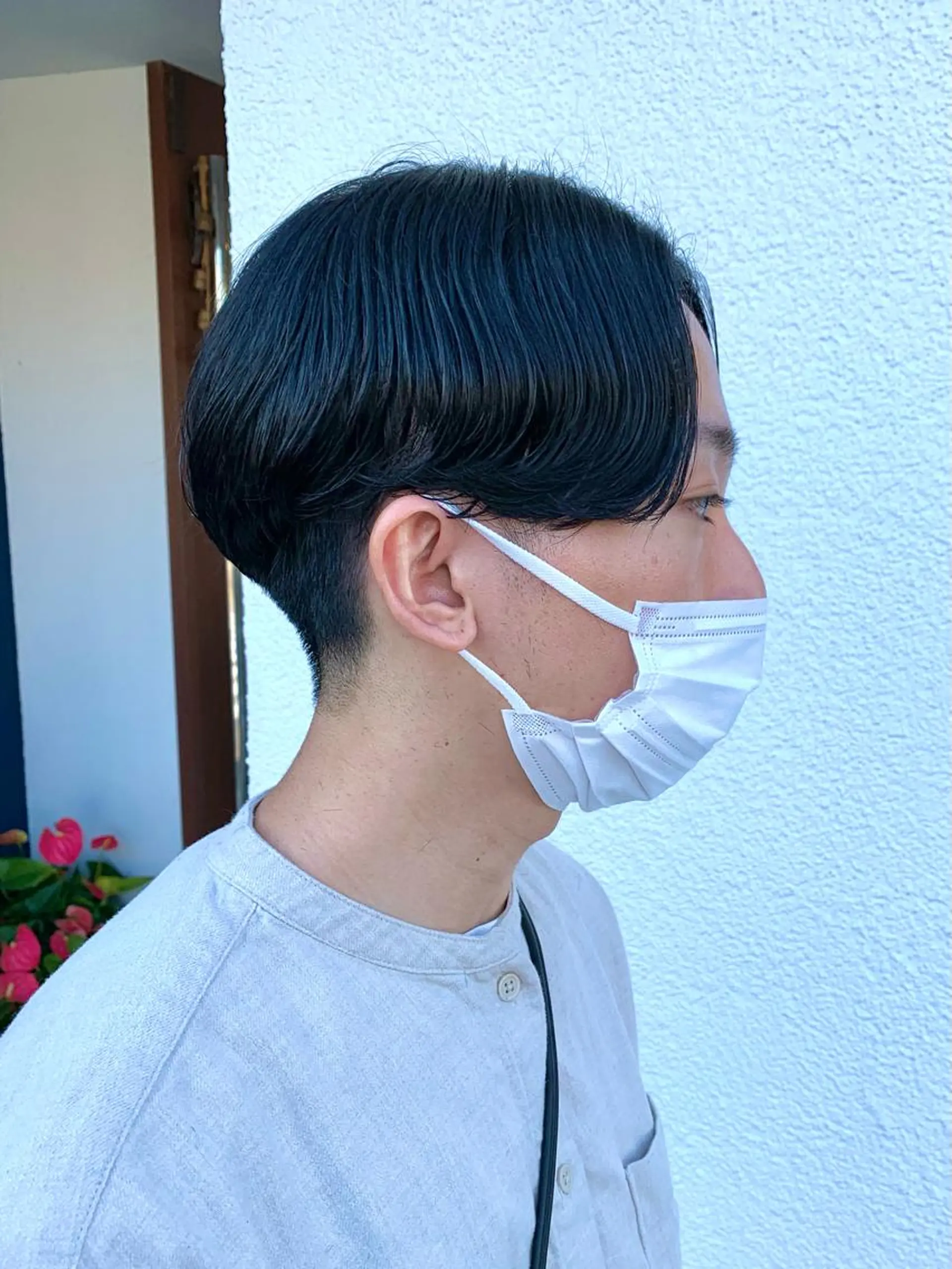 ショート パーマ ヘアアレンジ メンズ マッシュ メンズパーマ ショートヘア ニュアンスパーマ メンズパーマ職人 加藤 弘貴のヘアスタイル