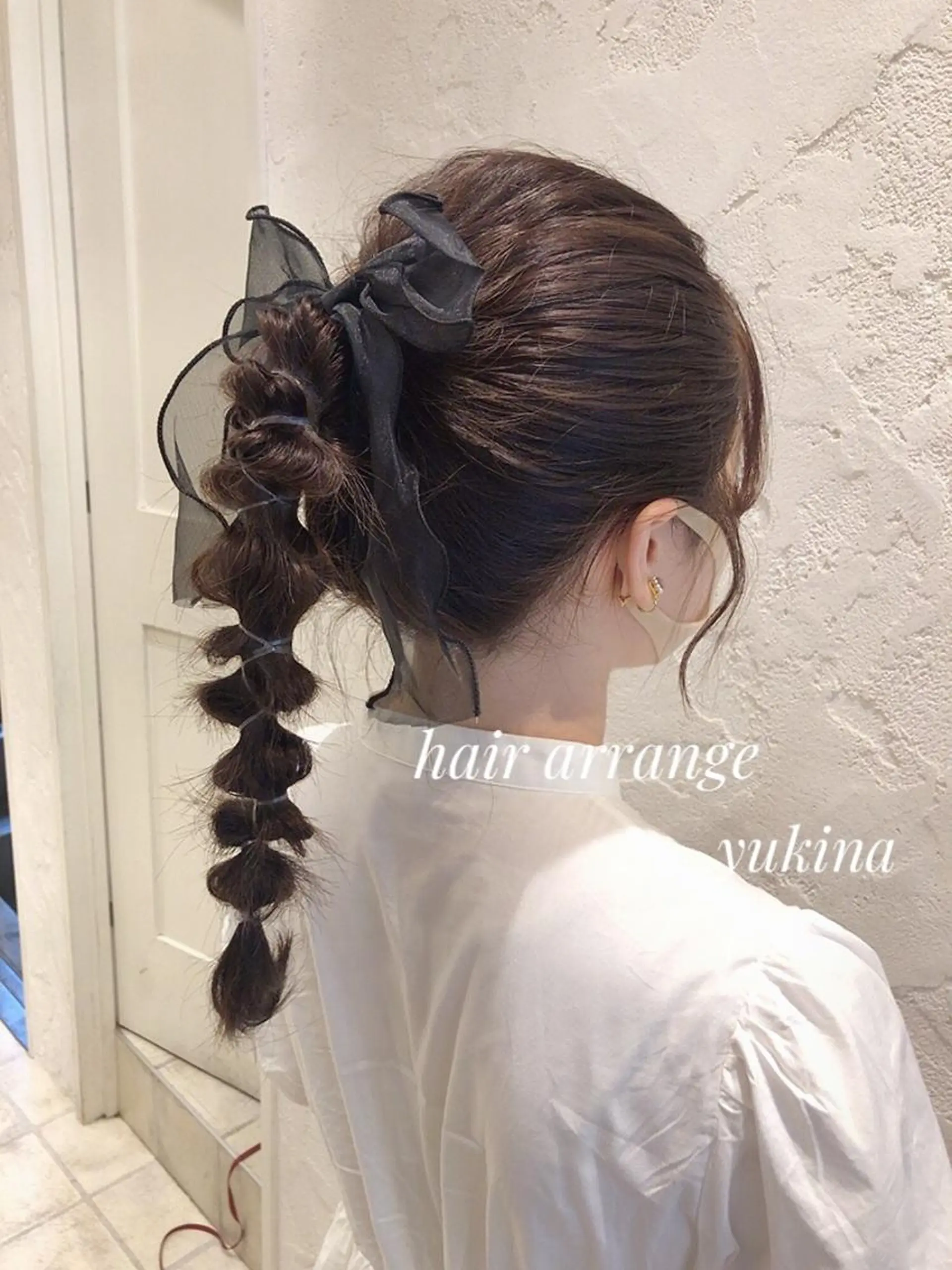 ロング ヘアセット ✨透明感ケアカラー✨ 長野ゆきなのヘアスタイル