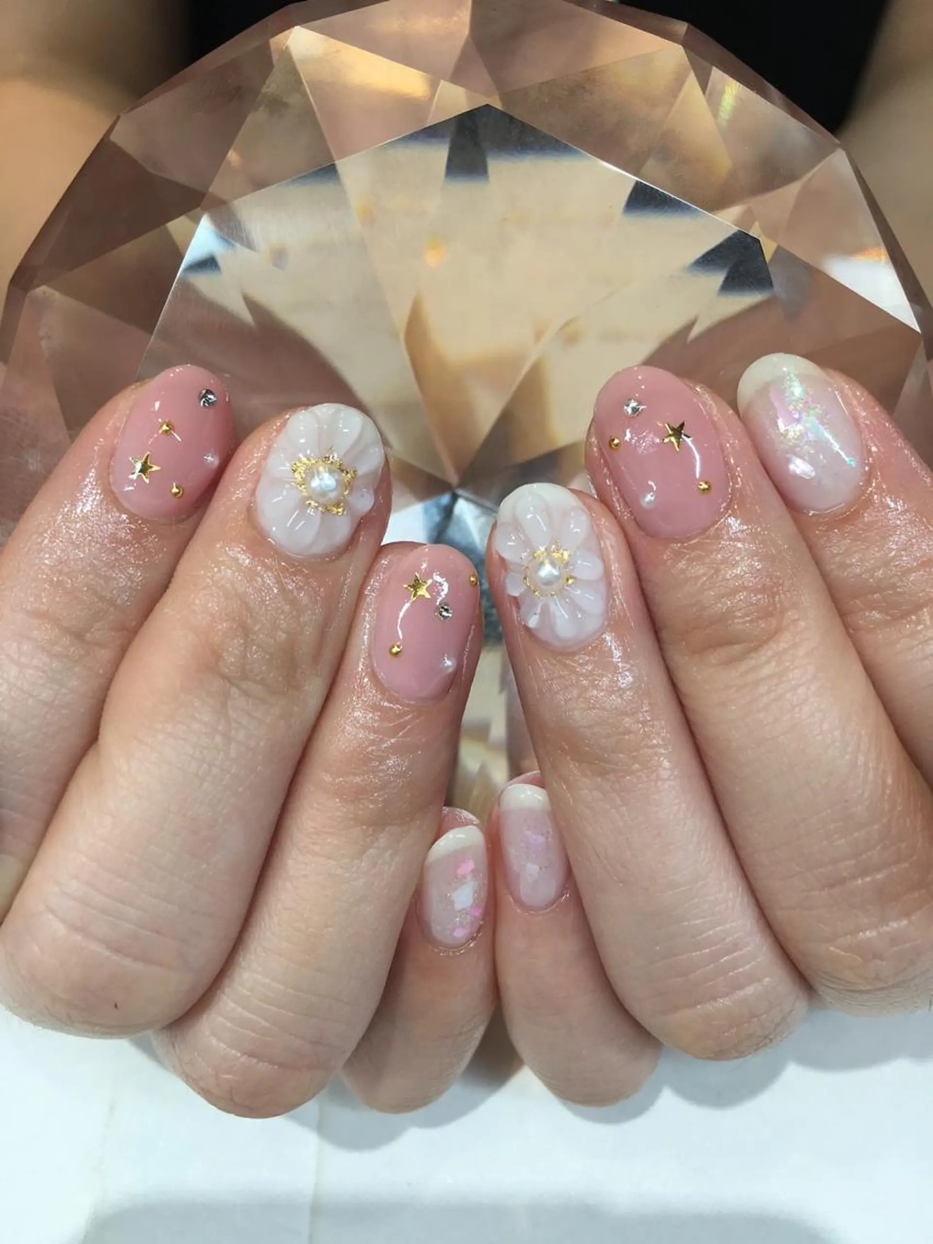 ショート ネイル glow_ nailのネイルデザイン