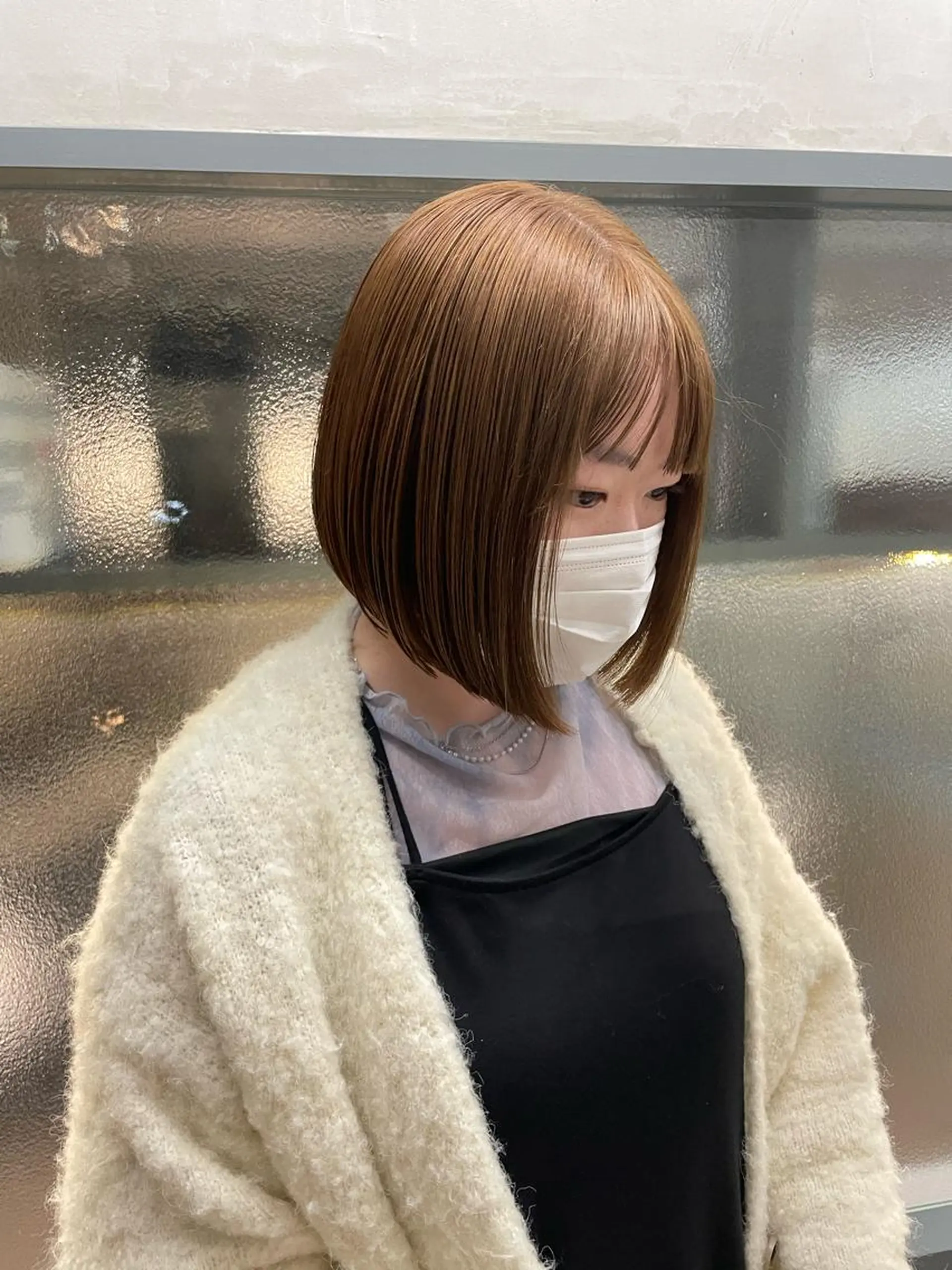 ショート カラー カット 佐伯 和佳のヘアスタイル