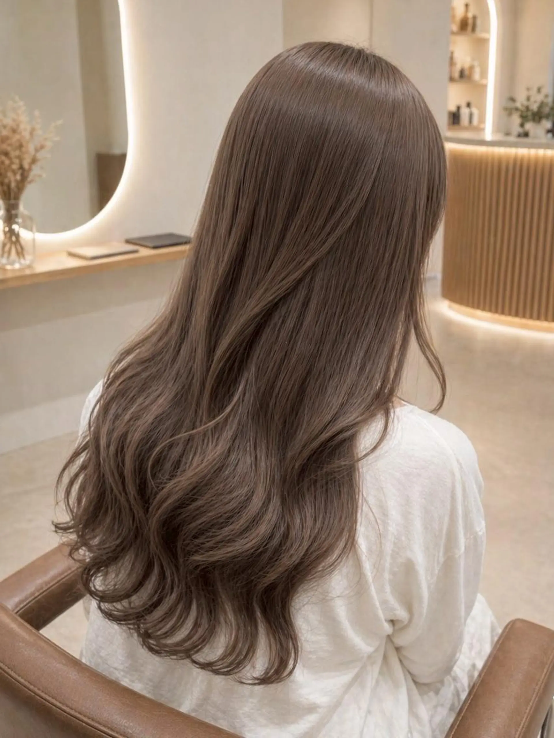 ロング カット ヘアカラー トリートメント 縮毛矯正/ショート 長岡/姉崎宏実🌿のヘアスタイル