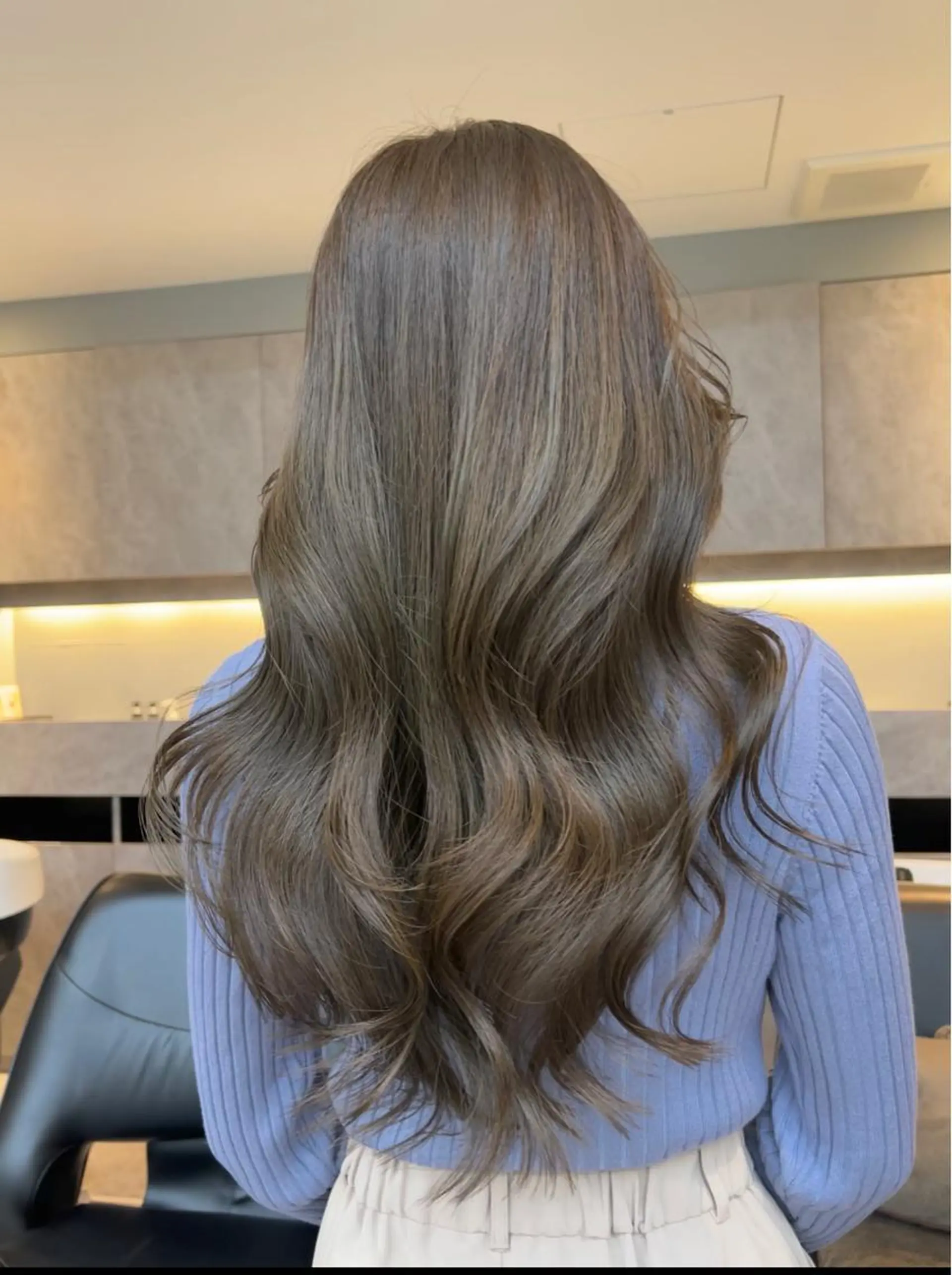 ロング ヘアカラー 🫧髪質改善•艶カラ ー特化🫧谷奥甲太のヘアスタイル