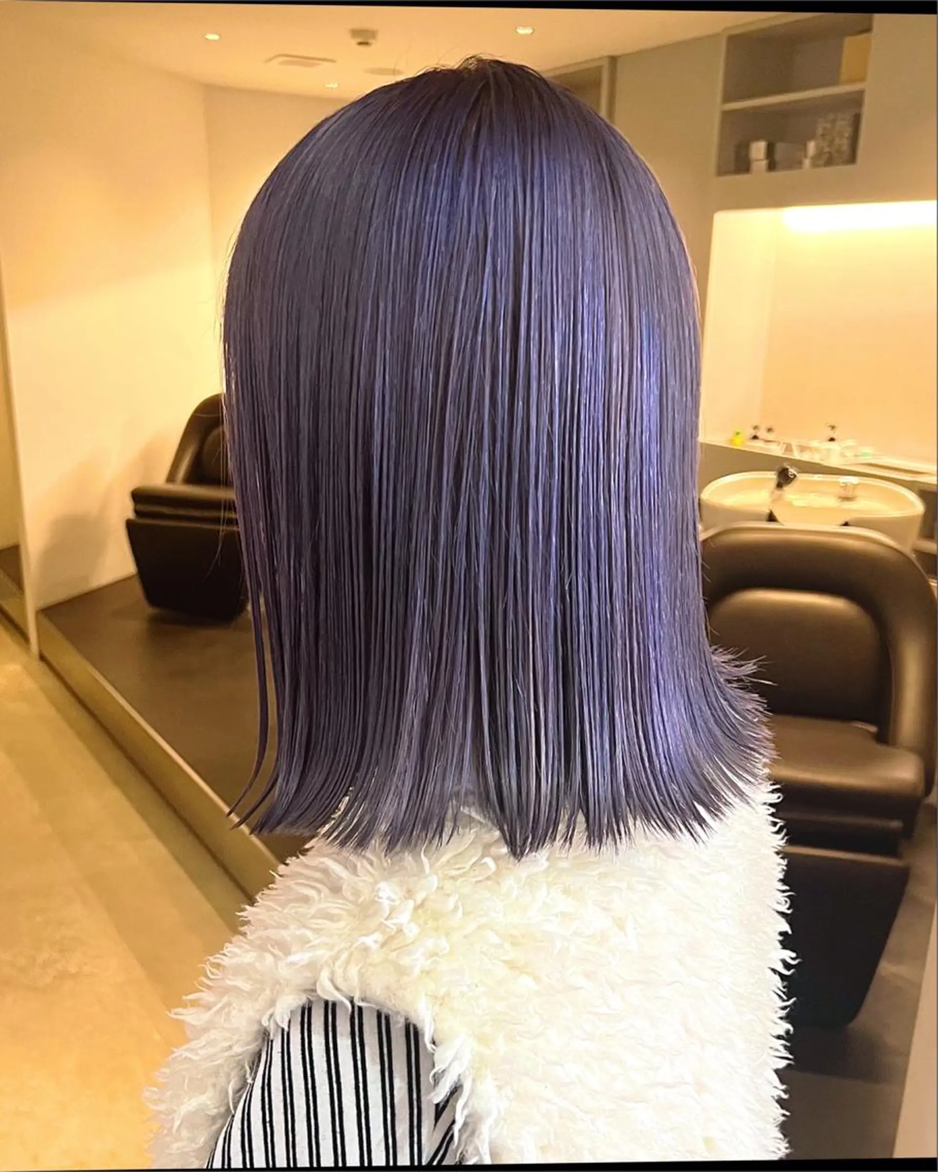 ミディアム カラー RAIMA ケアハイトーンのヘアスタイル