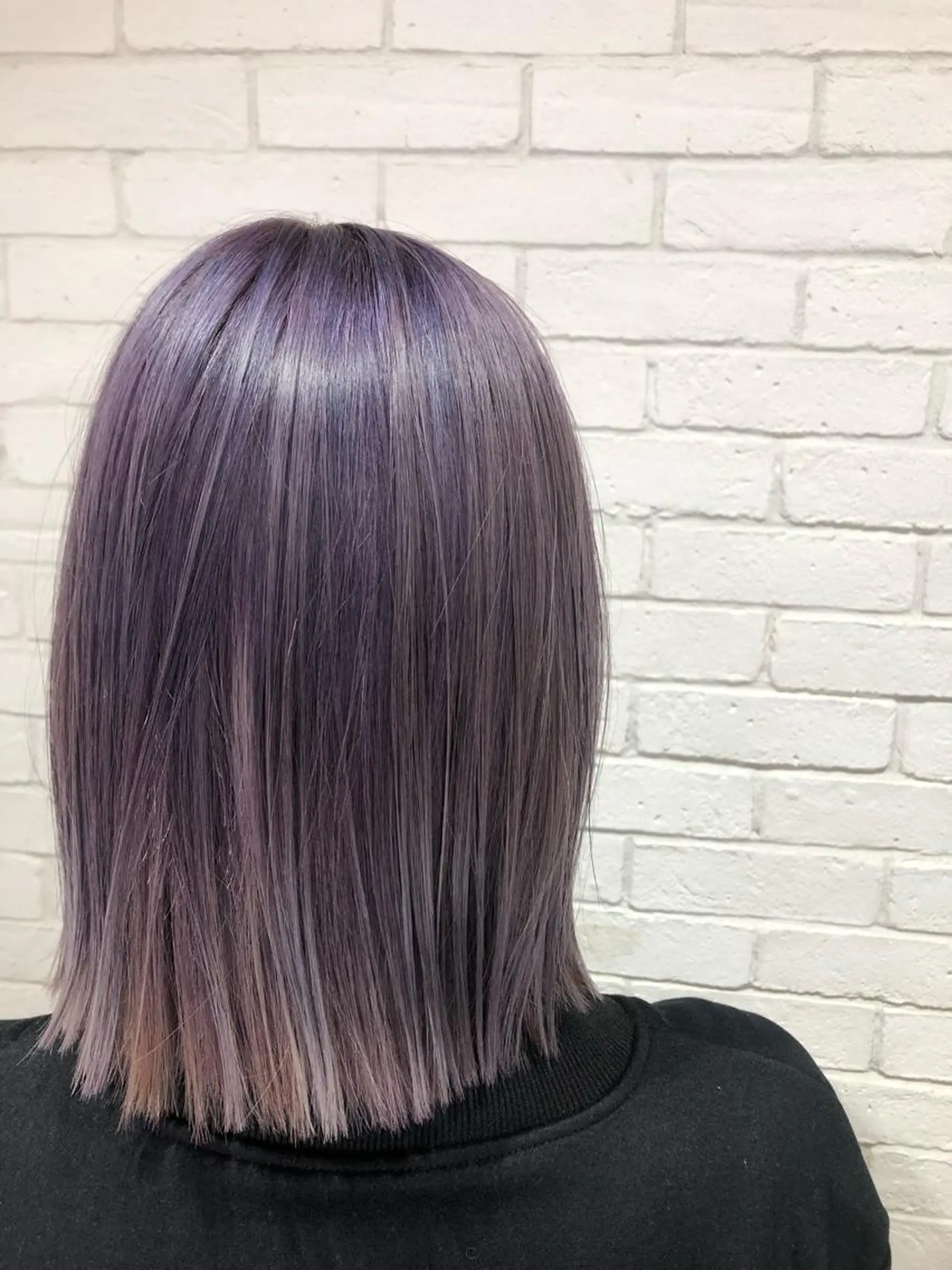 ミディアム カラー 柏/春日竜次 /髪質改善縮毛矯正のヘアスタイル