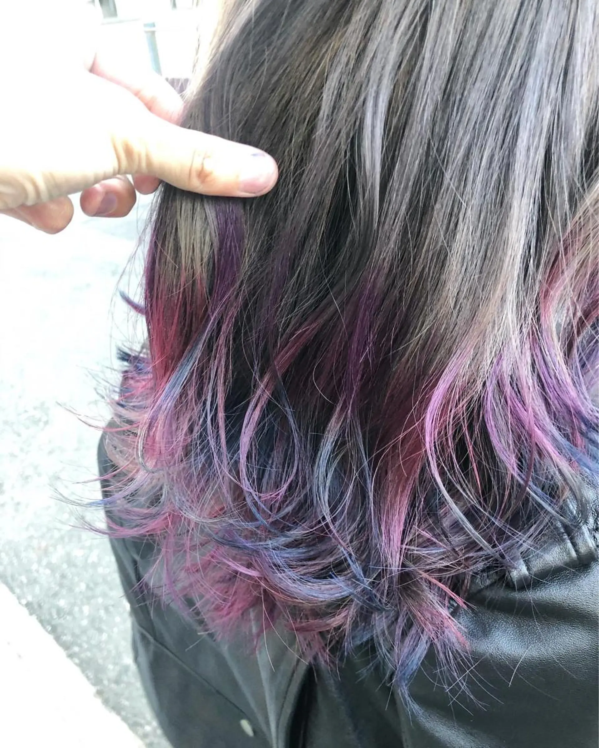 セミロング カラー ショートボブ アッシュ バレイヤージュ ミストバング ベージュカラー カット ヘアカラー トリートメント 原宿サロン代表 デザインカラー伊藤卓のヘアスタイル