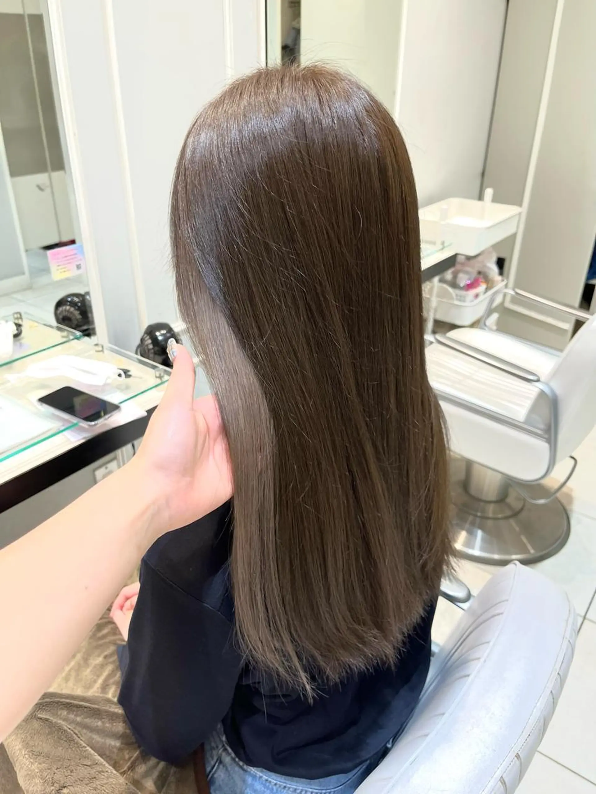 セミロング 🤎𝐌𝐚𝐨⌇ お悩み解決美容師🤎のヘアスタイル