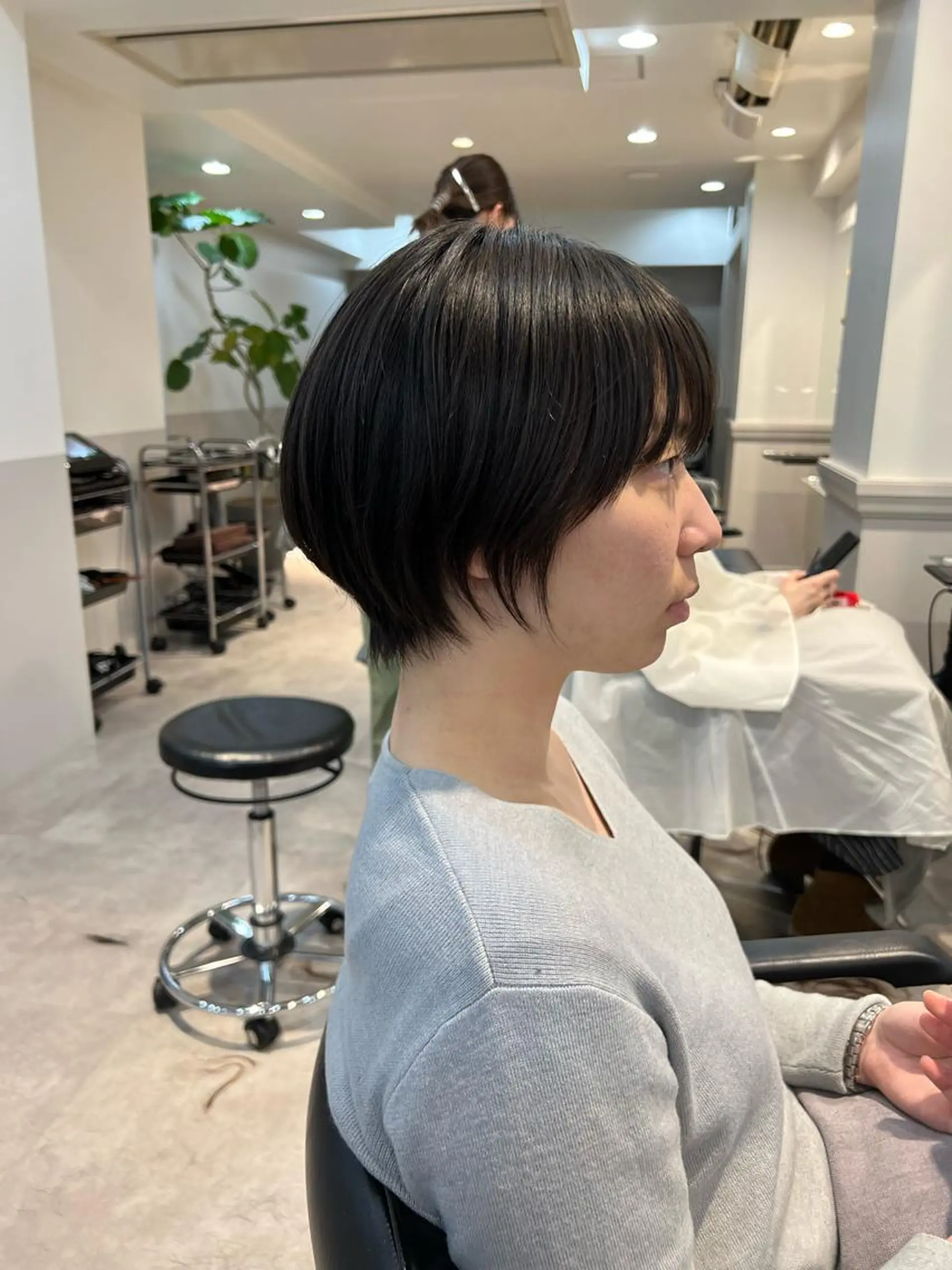 ショート カット ヘアカラー トリートメント 斉藤 未佳のヘアスタイル