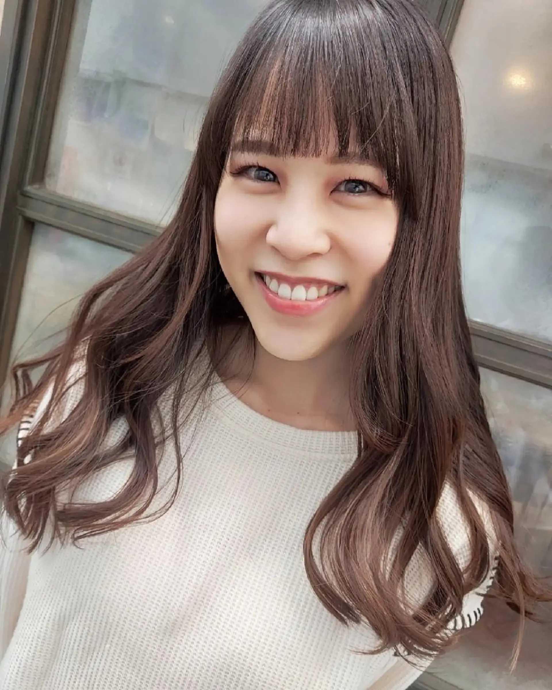 ロング カラー アッシュ ブリーチ・ハイトーン 特化🎉内山のヘアスタイル