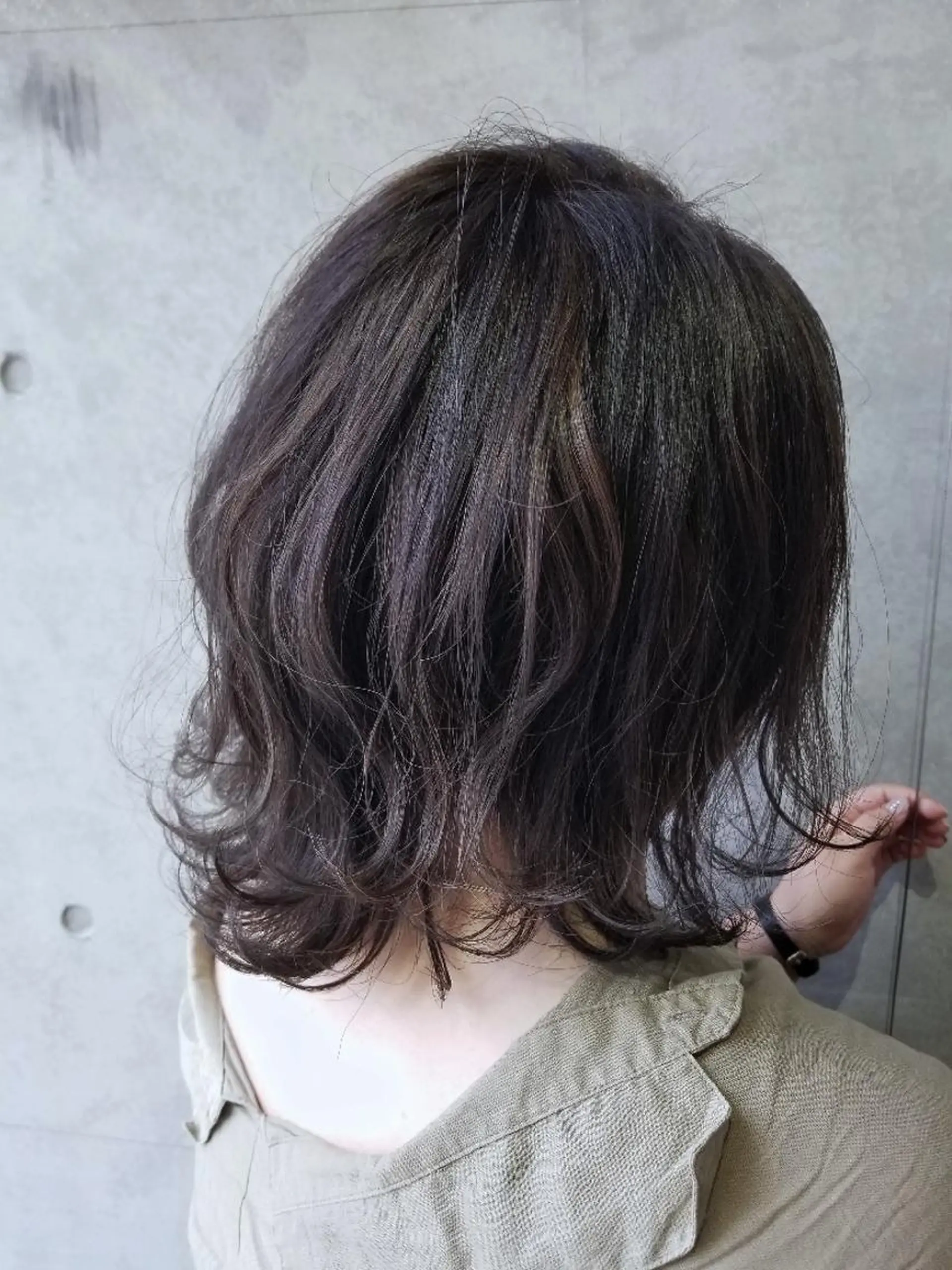 ミディアム 外ハネヘア フリーランス 和田のヘアスタイル