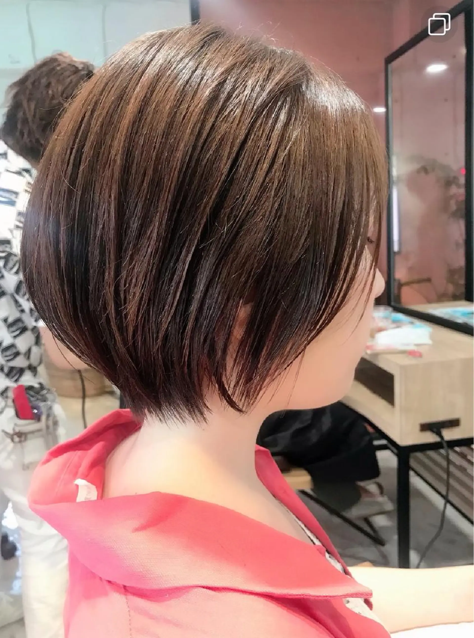 ショート カット トリートメント イメチェンカット✂️ 錦糸町佐藤店長のヘアスタイル