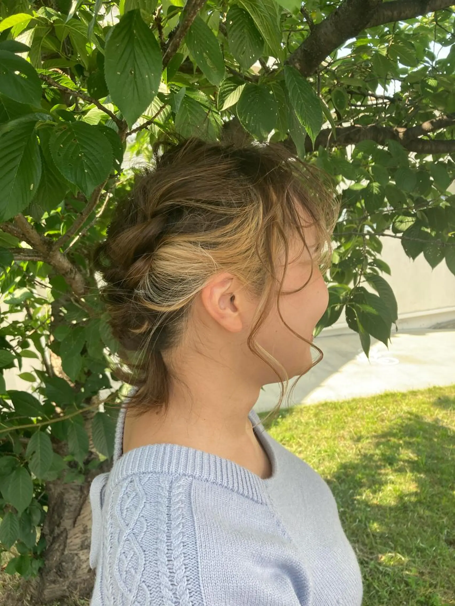 ミディアム ヘアアレンジ 🌸栄/髪質改善 透明感/ムラカミ🌸のヘアスタイル