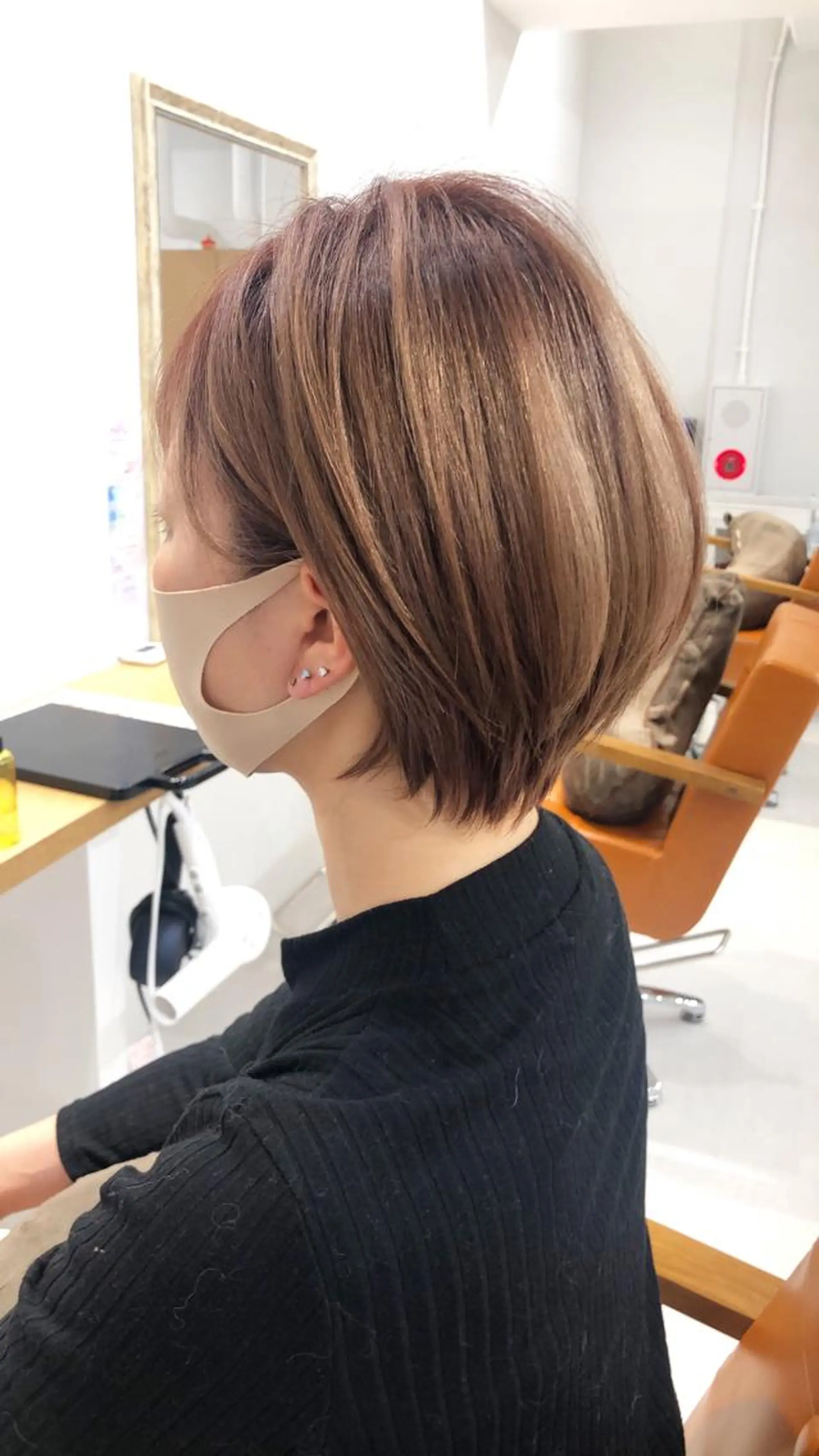 ショート カット やまだ あさみの眉毛・アイブロウイメージ