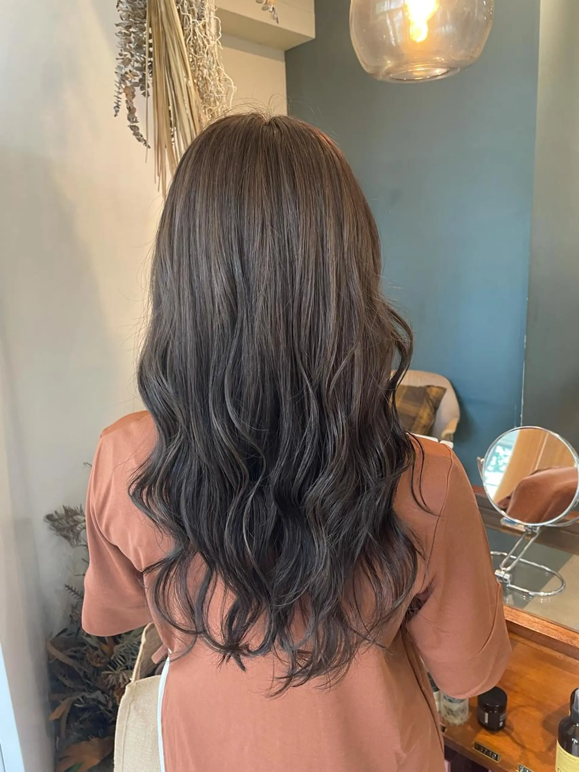 ロング カラー ヘアアレンジ REONA🪽✨薬院 レイヤーカット🫧のヘアスタイル