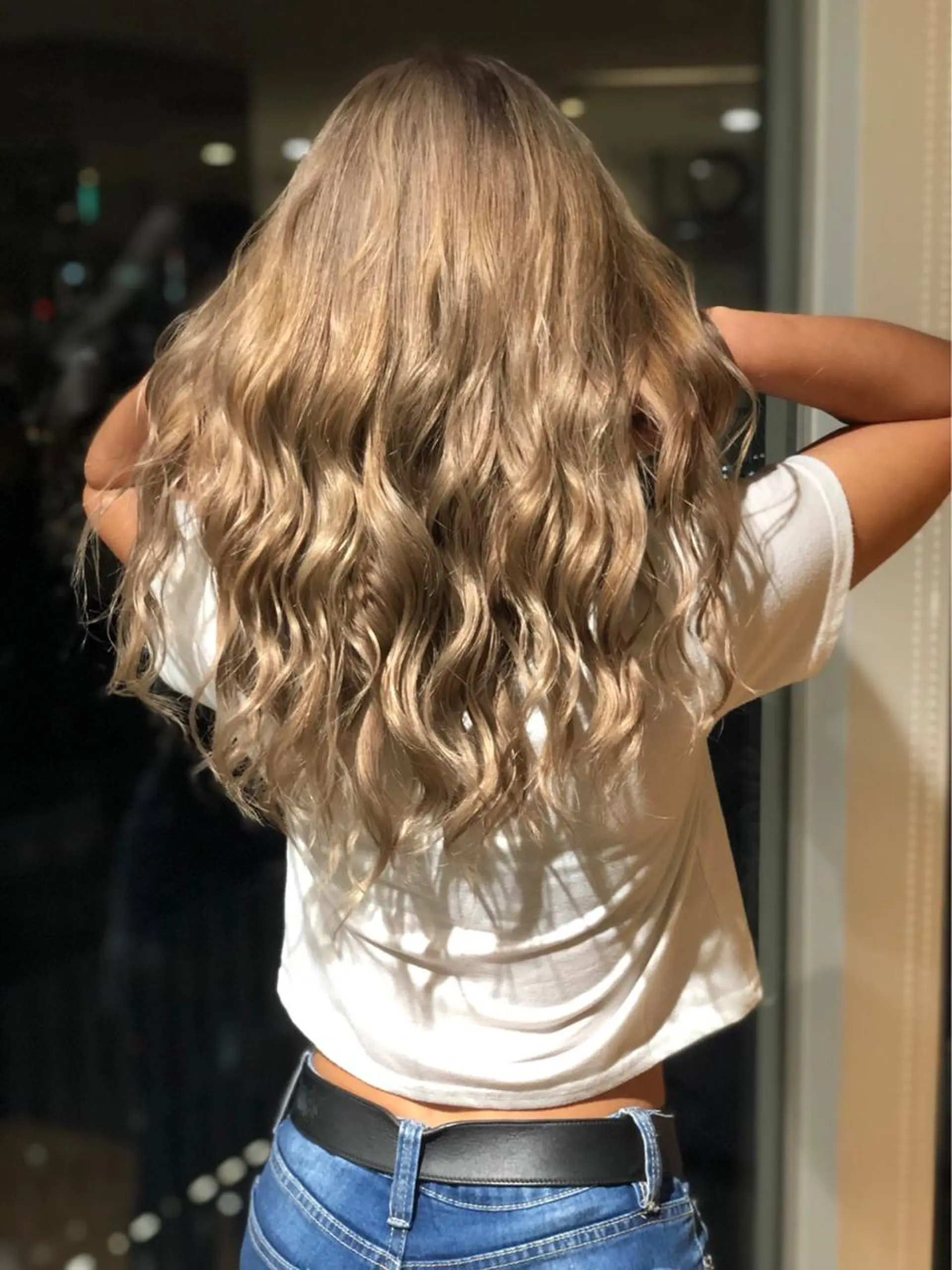 ロング カラー ヘアアレンジ ヘアカラー 神保町駅徒歩5分🍀 NEWOPEN🍀渚のヘアスタイル