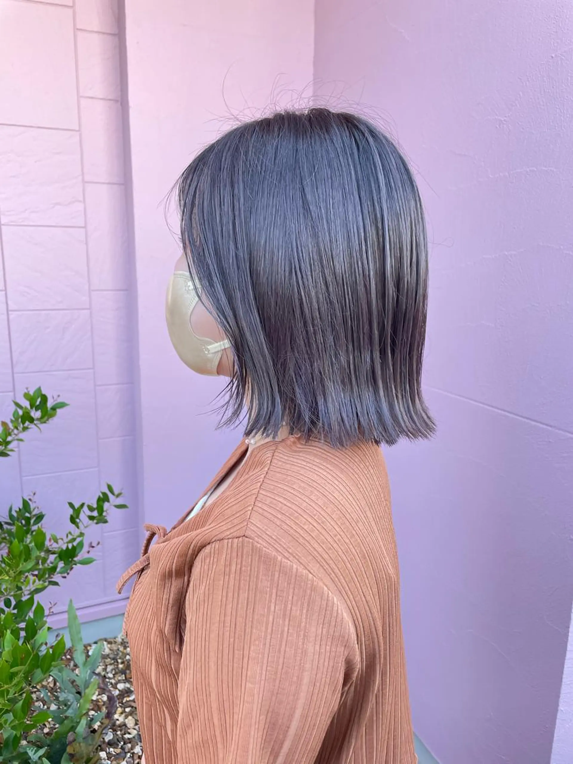 ショート カラー ベージュ/透明感/ 桃子🎀のヘアスタイル