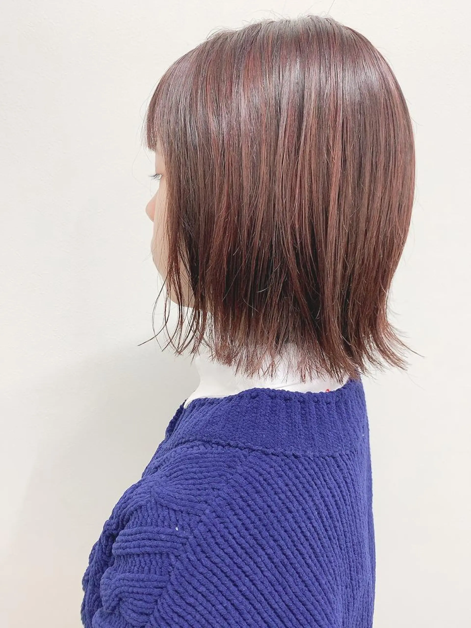 ショート カラー 肌に馴染む暗髪 梅田・増田のヘアスタイル