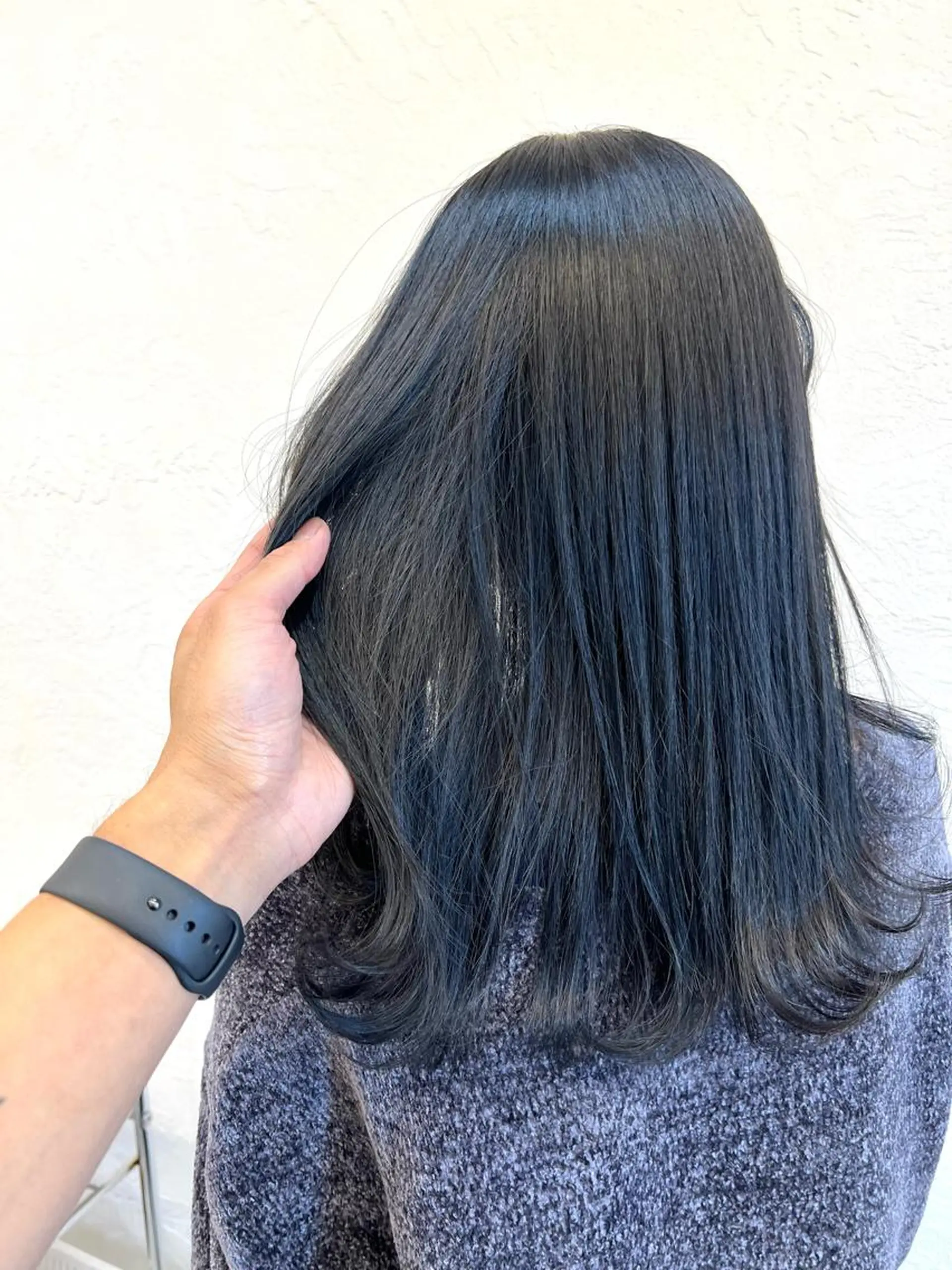 セミロング カラー 髪質改善/縮毛矯正 鈴木裕介のヘアスタイル