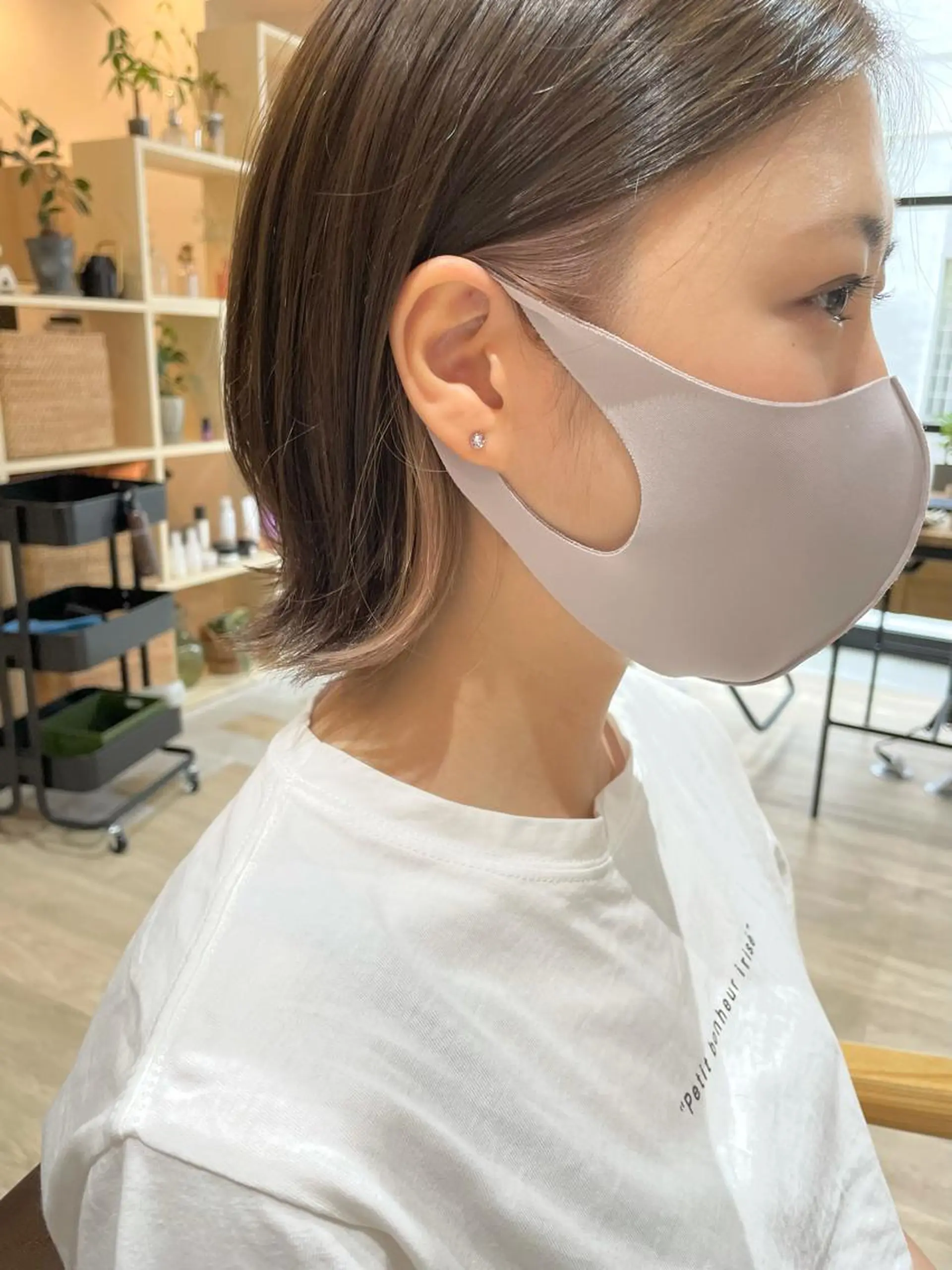 ショート カラー ハイライト／艶カラー 大河シンジのヘアスタイル