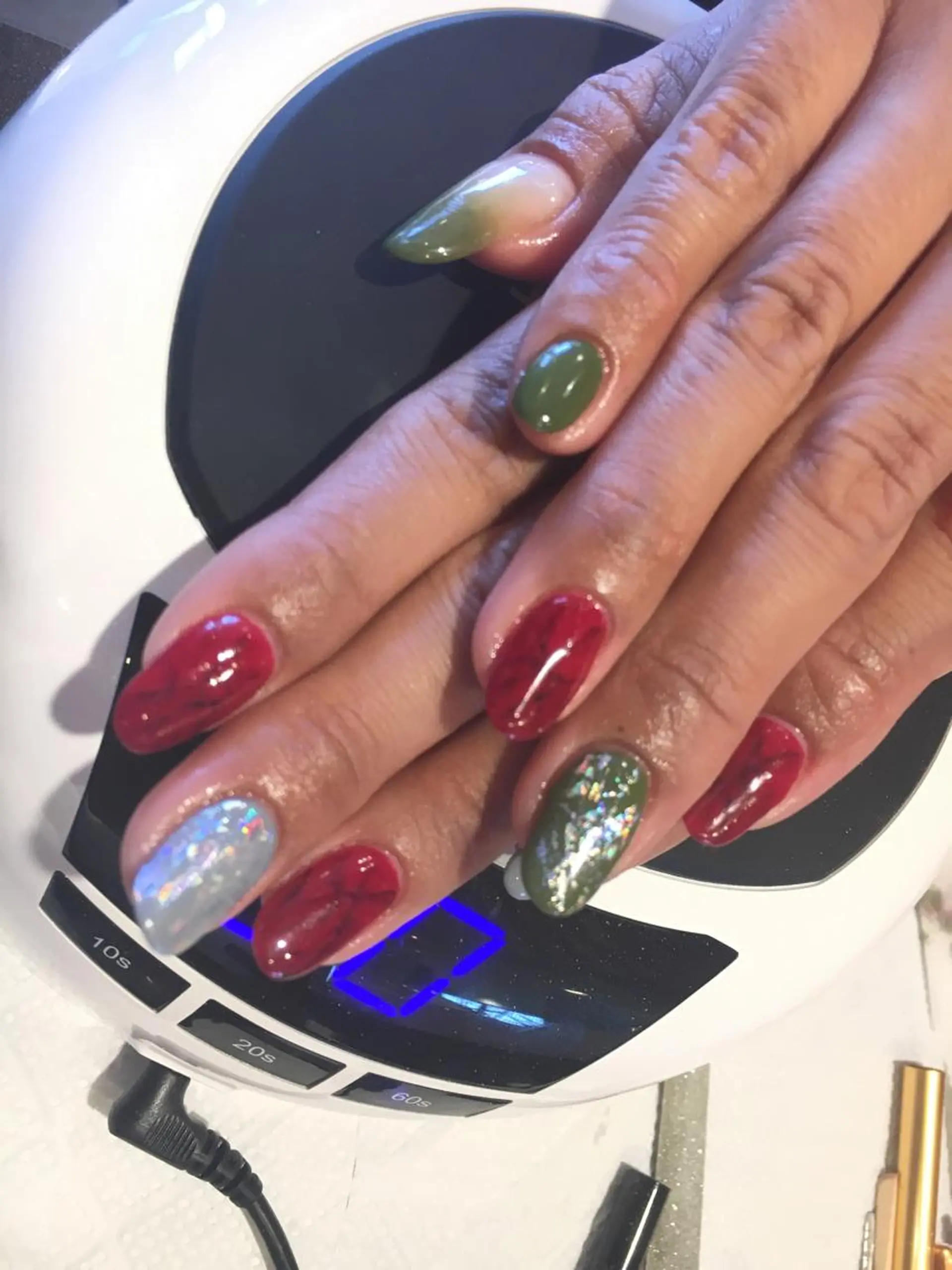 ネイル 大理石ネイル(マーブル) miwa ミワのネイルデザイン