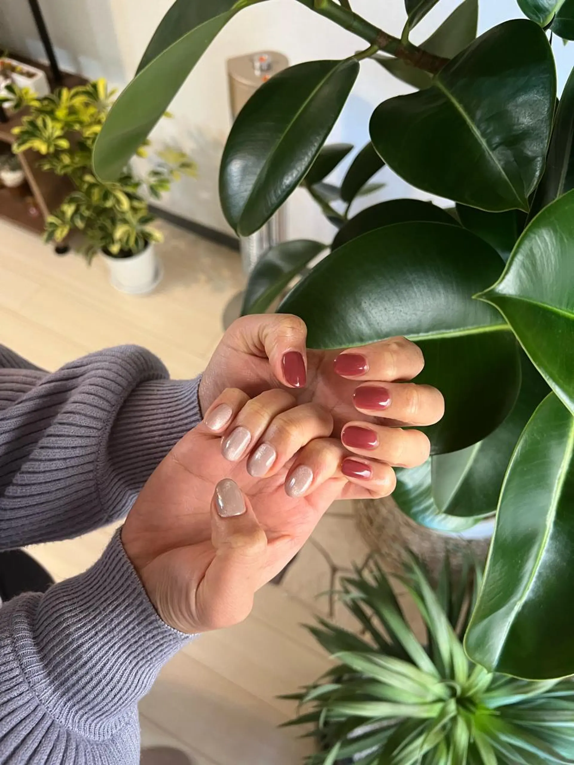 ネイル マグネットネイル ハンドネイル Imyme mine Rioのネイルデザイン