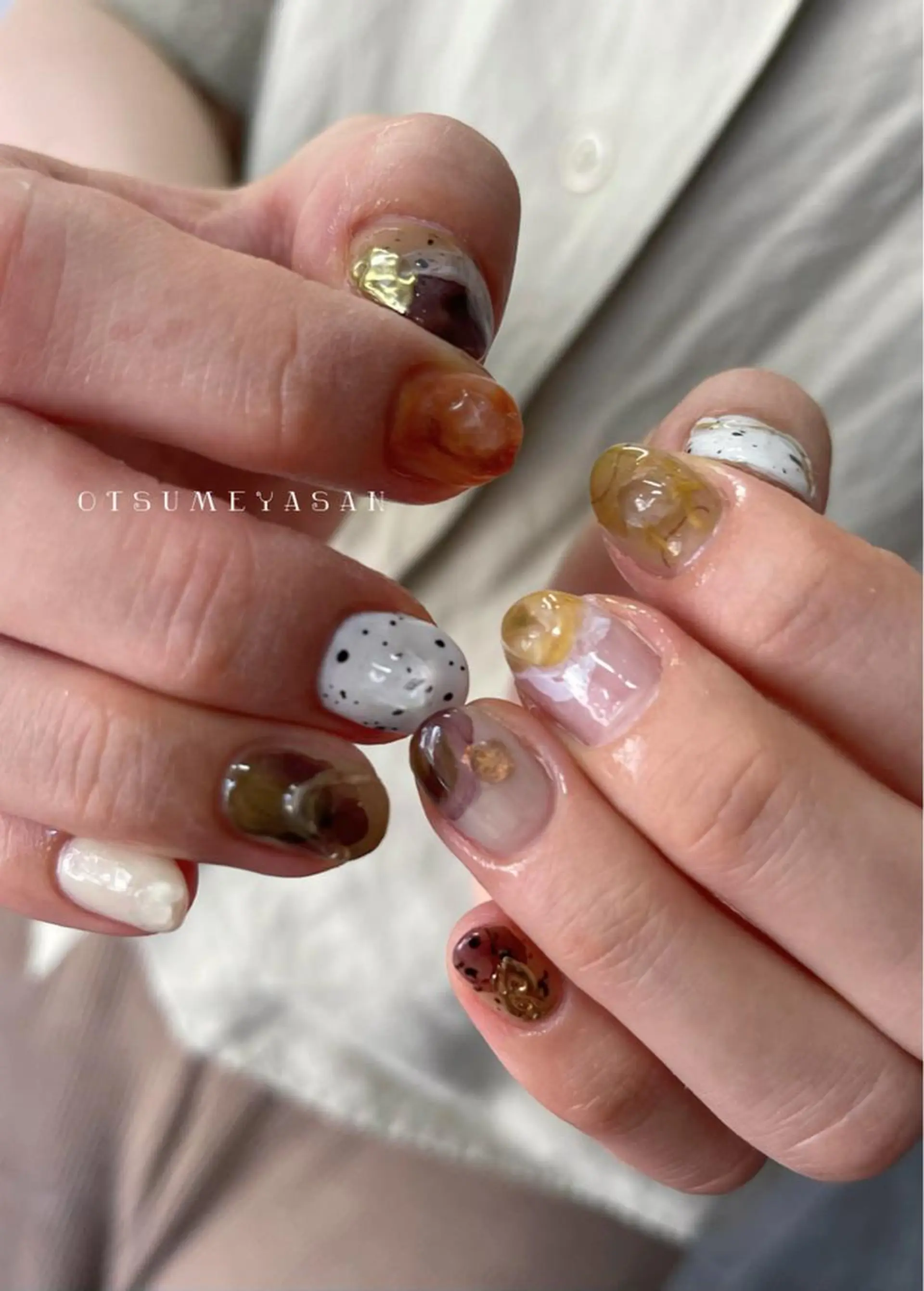 ネイル わたなべ ちかのネイルデザイン