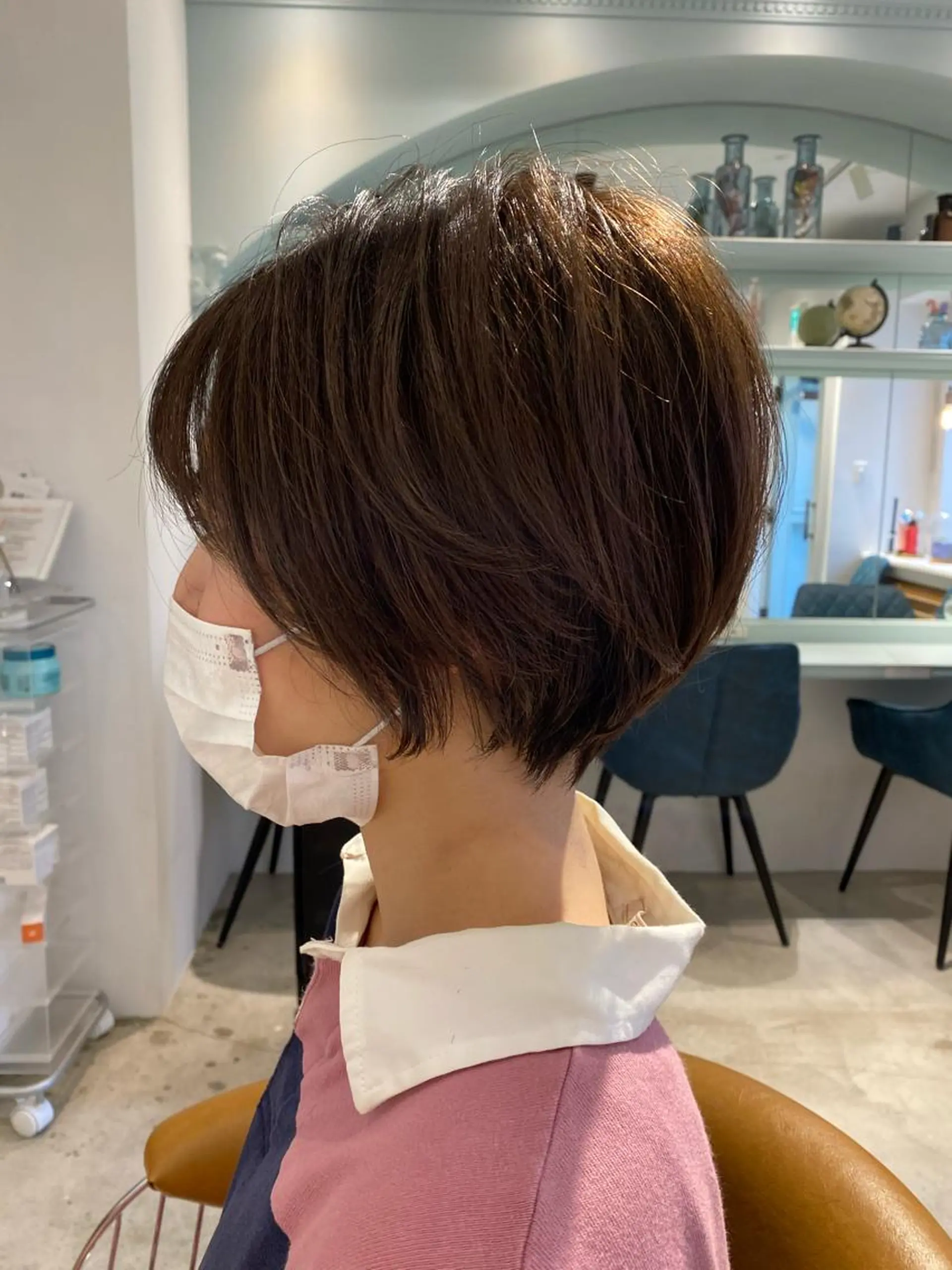 ショート 髪質改善レイヤー/ ボブたんの翔太のヘアスタイル