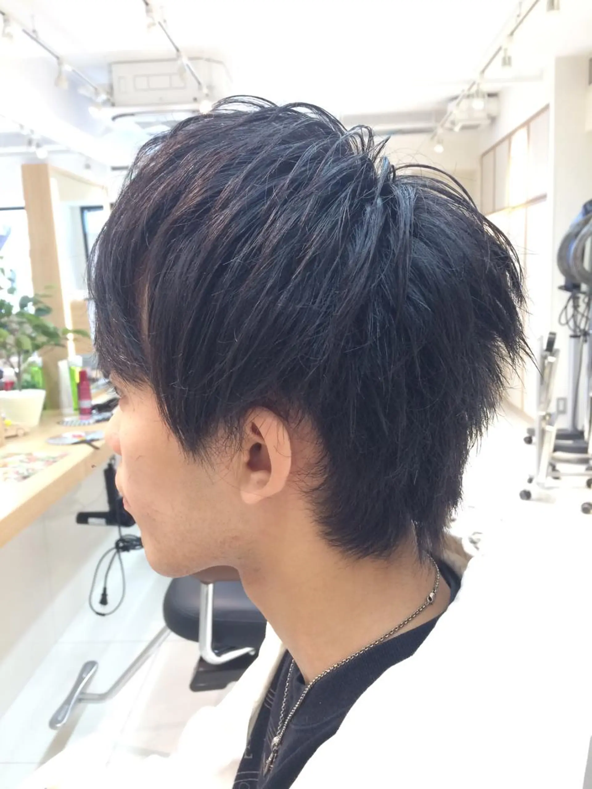 ショート メンズ 岡本 拓朗のヘアスタイル