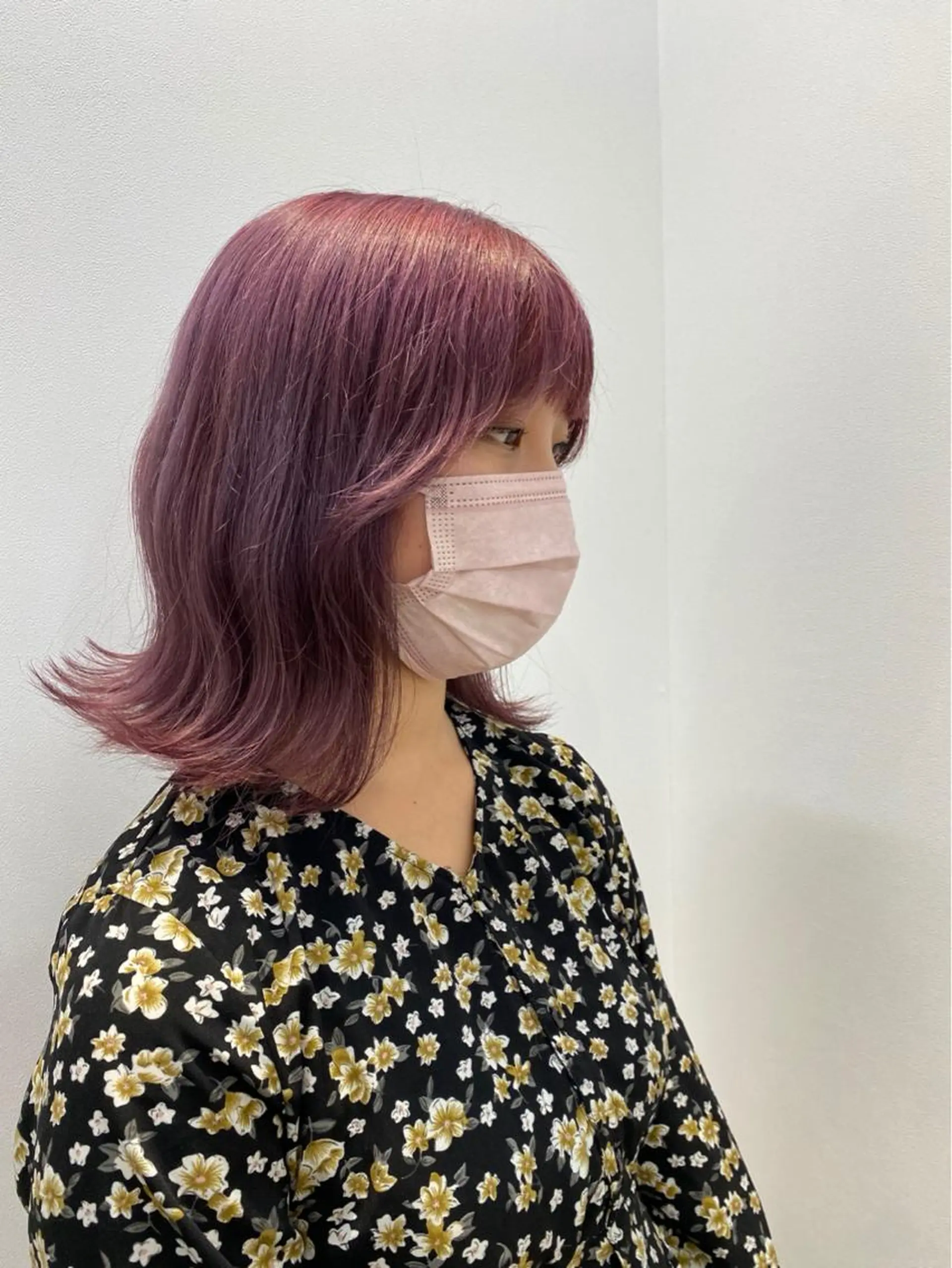 ミディアム カラー ブリーチ 💫扱いやすい ／レイヤー/小林陸のヘアスタイル