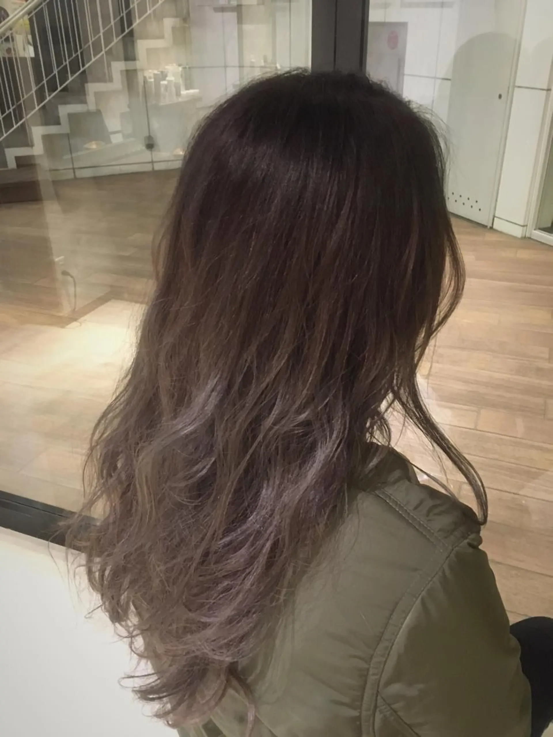 ロング カラー 外国人風カラー 松村 崇弘のヘアスタイル