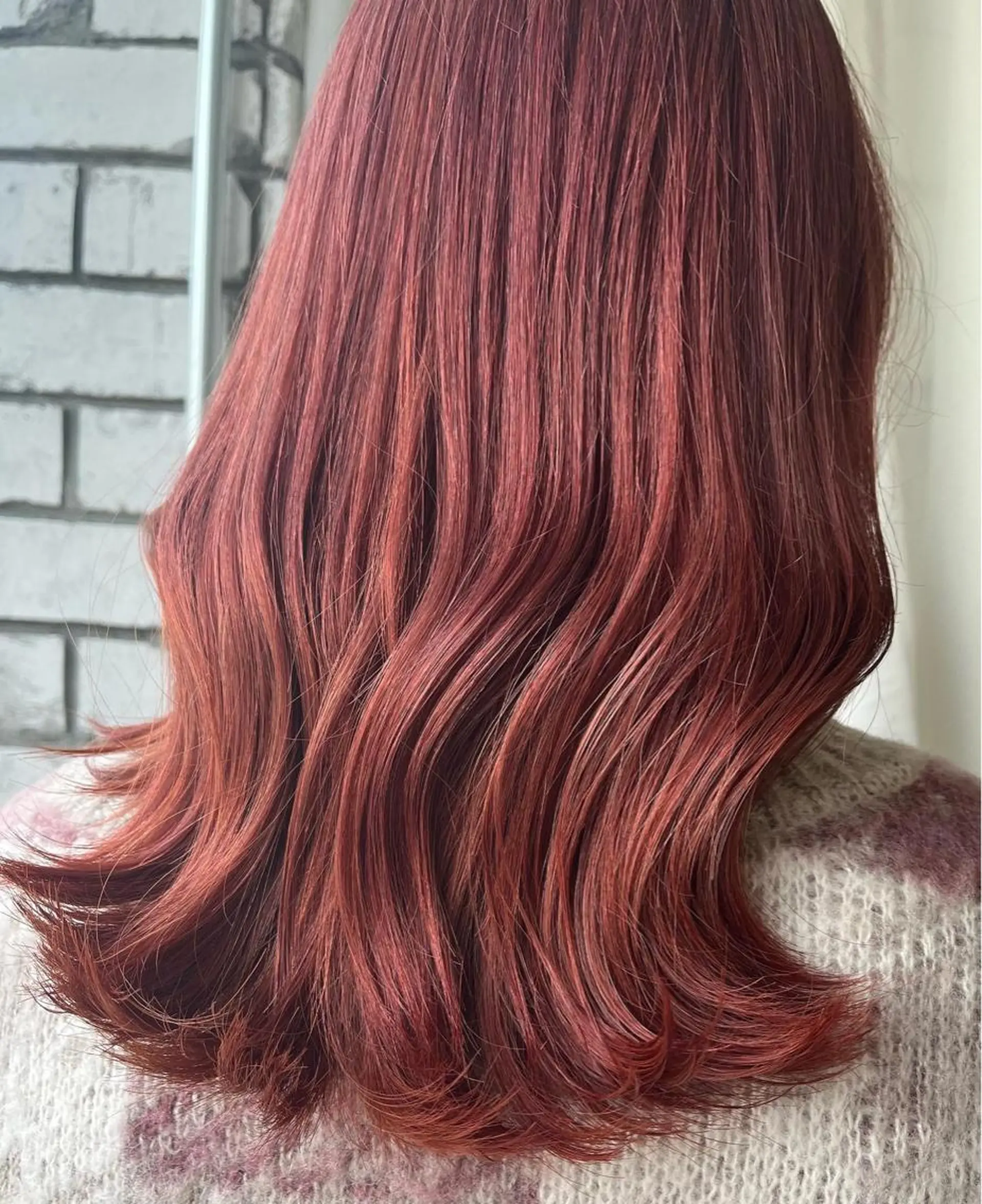 ロング u n aのヘアスタイル