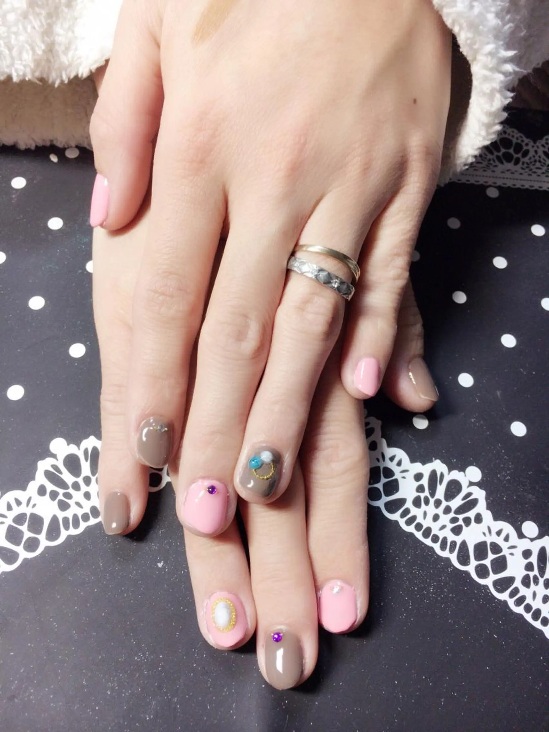 ネイル ハンドネイル フットネイル miwa ミワのネイルデザイン