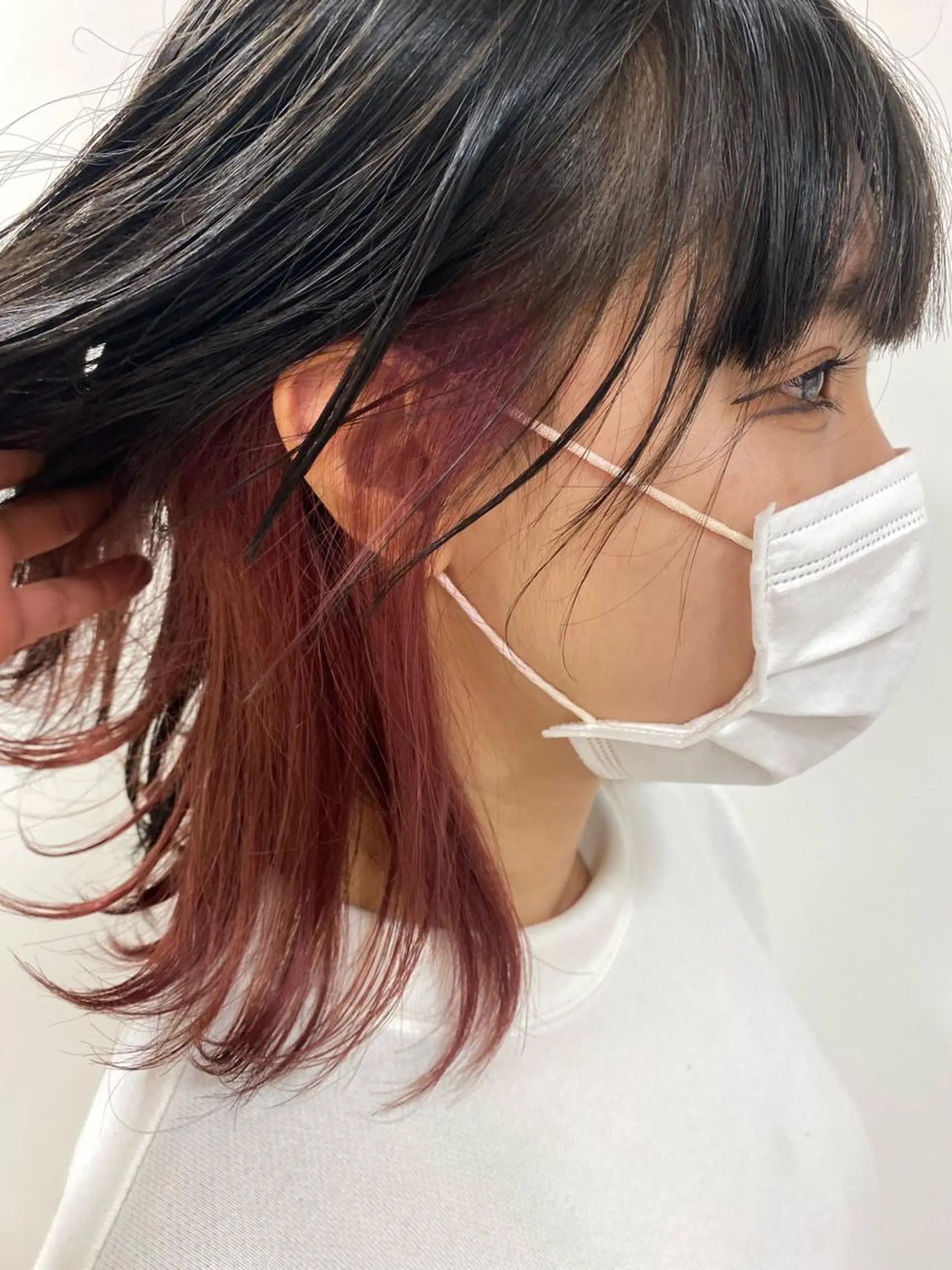 ショート カラー ヘアカラー トリートメント ヘアセット ハイトーン/ウルフ /レイヤー/坂野幸伸のヘアスタイル