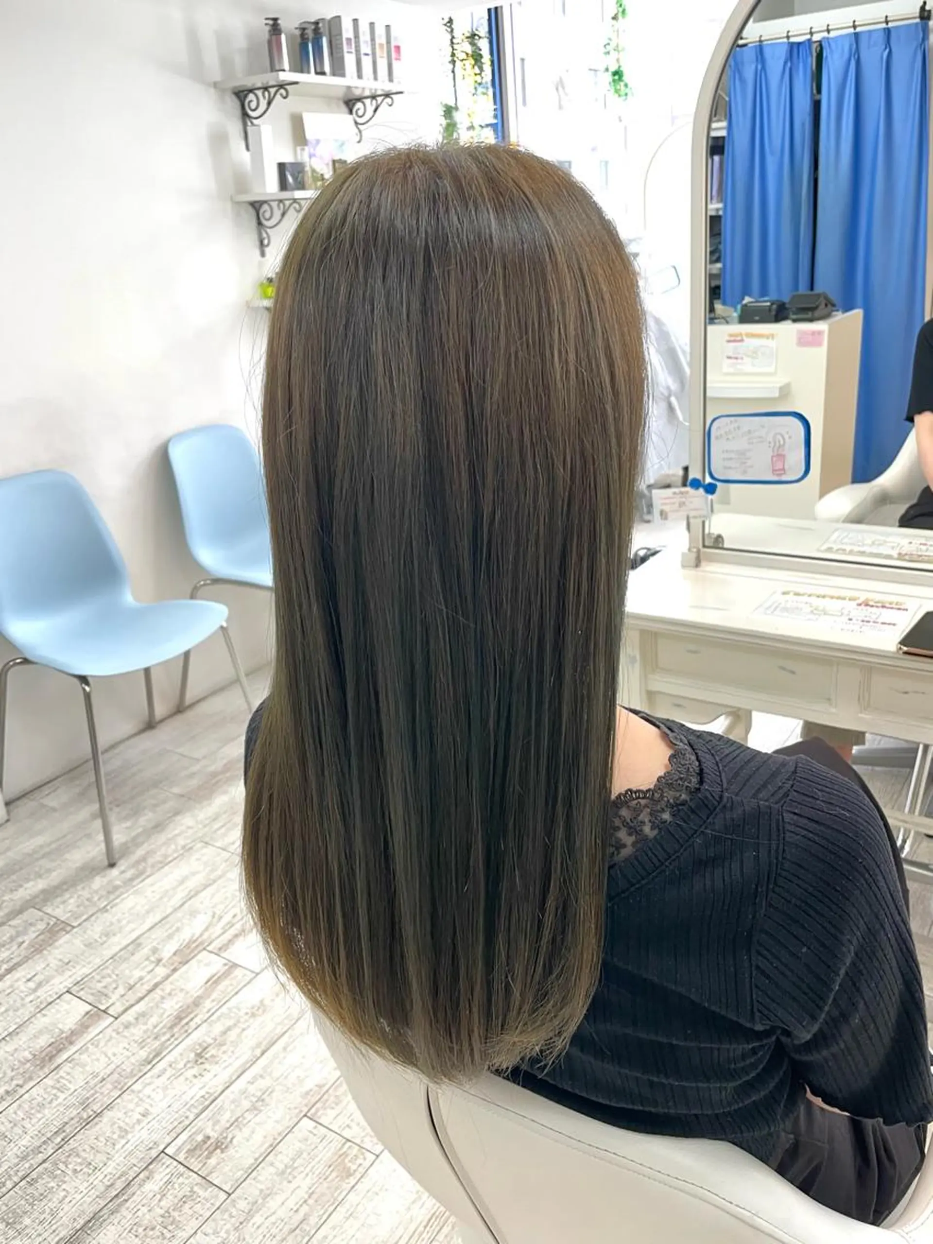 ロング 新籾 尚哉のヘアスタイル