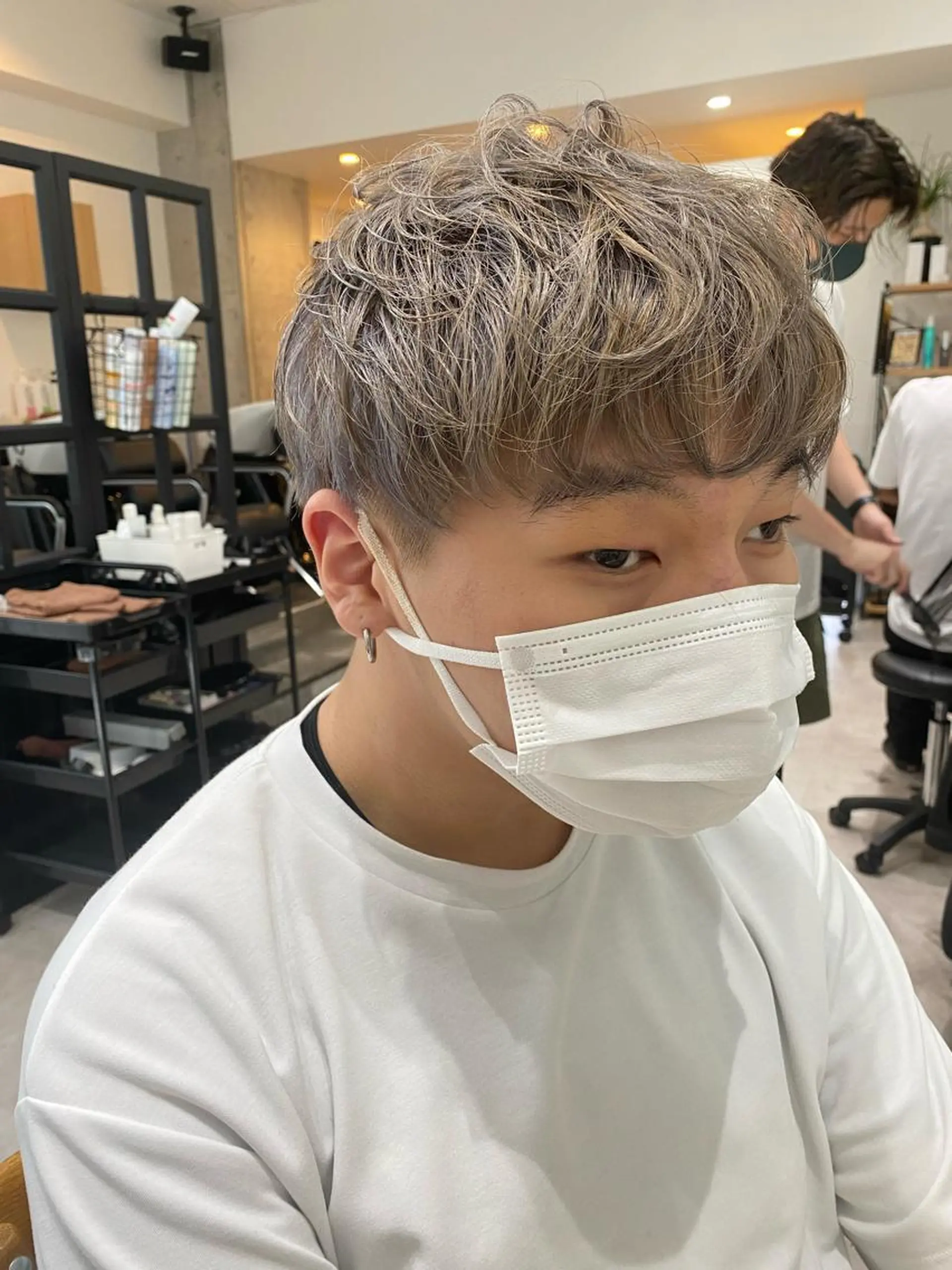 カラー メンズ ヘアカラー トリートメント 似合う髪型が 分からない方へのヘアスタイル